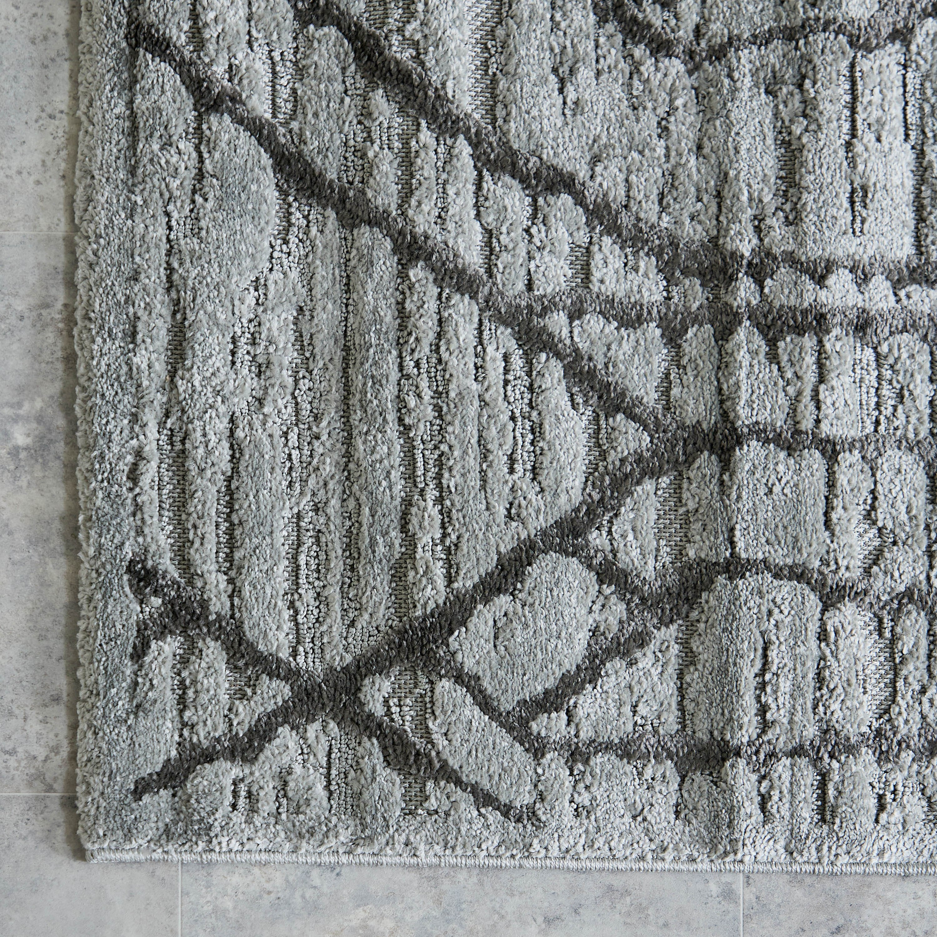 سجادة بولي بروبلين مضادة للانزلاق سترول من كيارا - 150x80 سم-hbxdecorandfurnishings-floorcoverings-rugs-image-2
