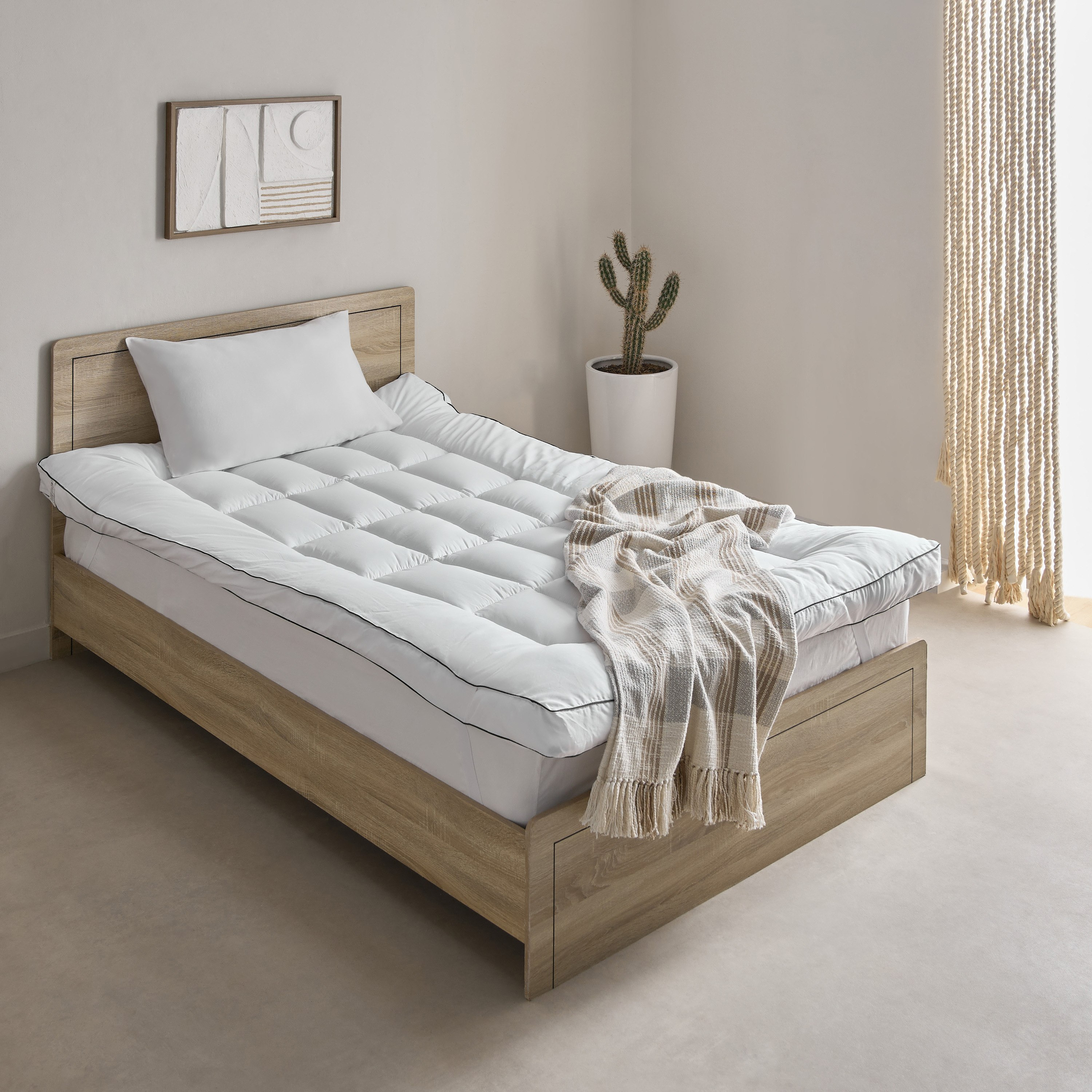 Opulent Luxe Satin Twin Mattress Topper - 120x200 cm-hbxhomeware-hbxbedroom-image-6