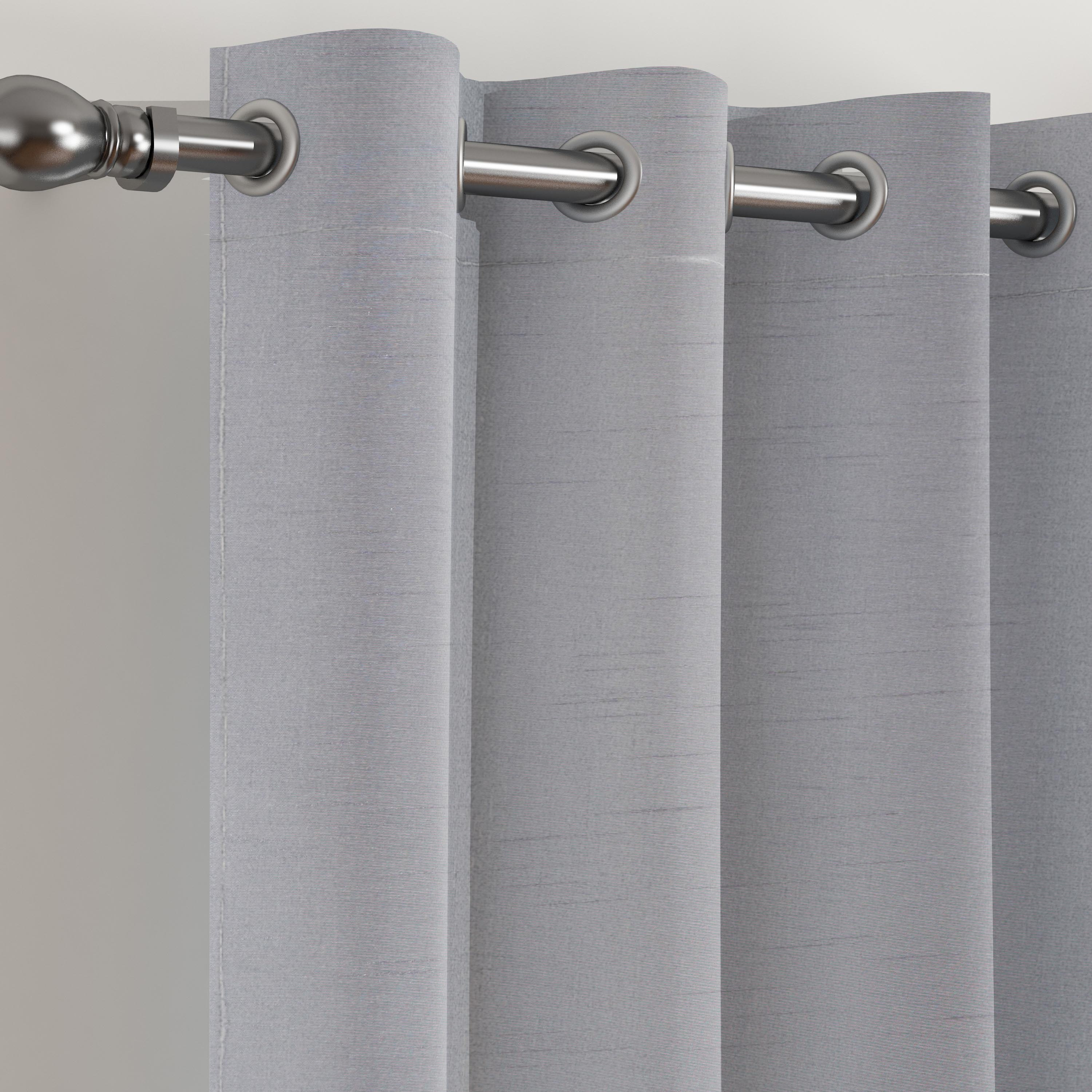 Amity Dupioni Extra Long Single Curtain - 140x300 cm-hbxhomeware-hbxlivingroom-image-2