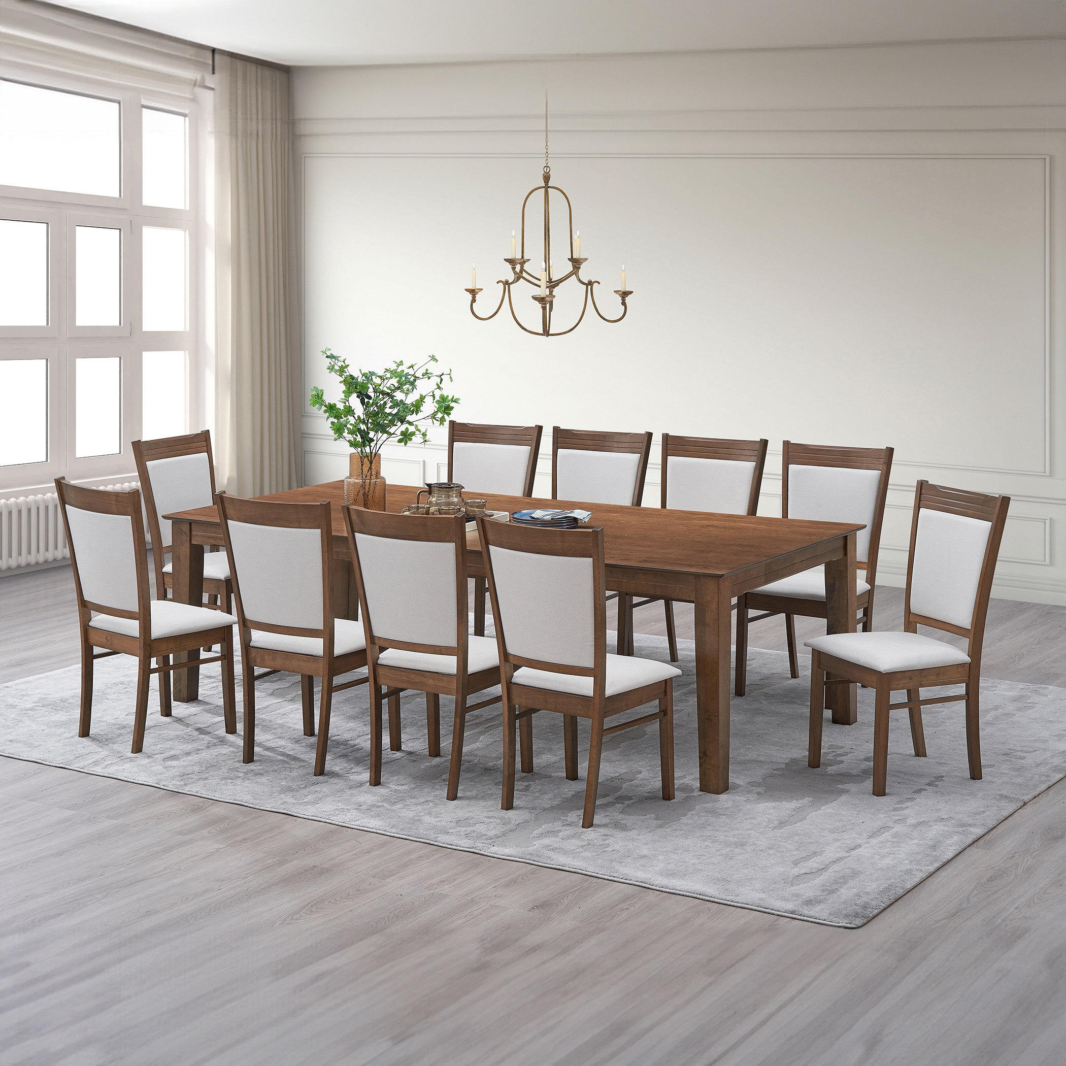 طقم سفرة 10 مقاعد من كيرفي-hbxfurniture-diningroom-diningsets-tenseater-image-1