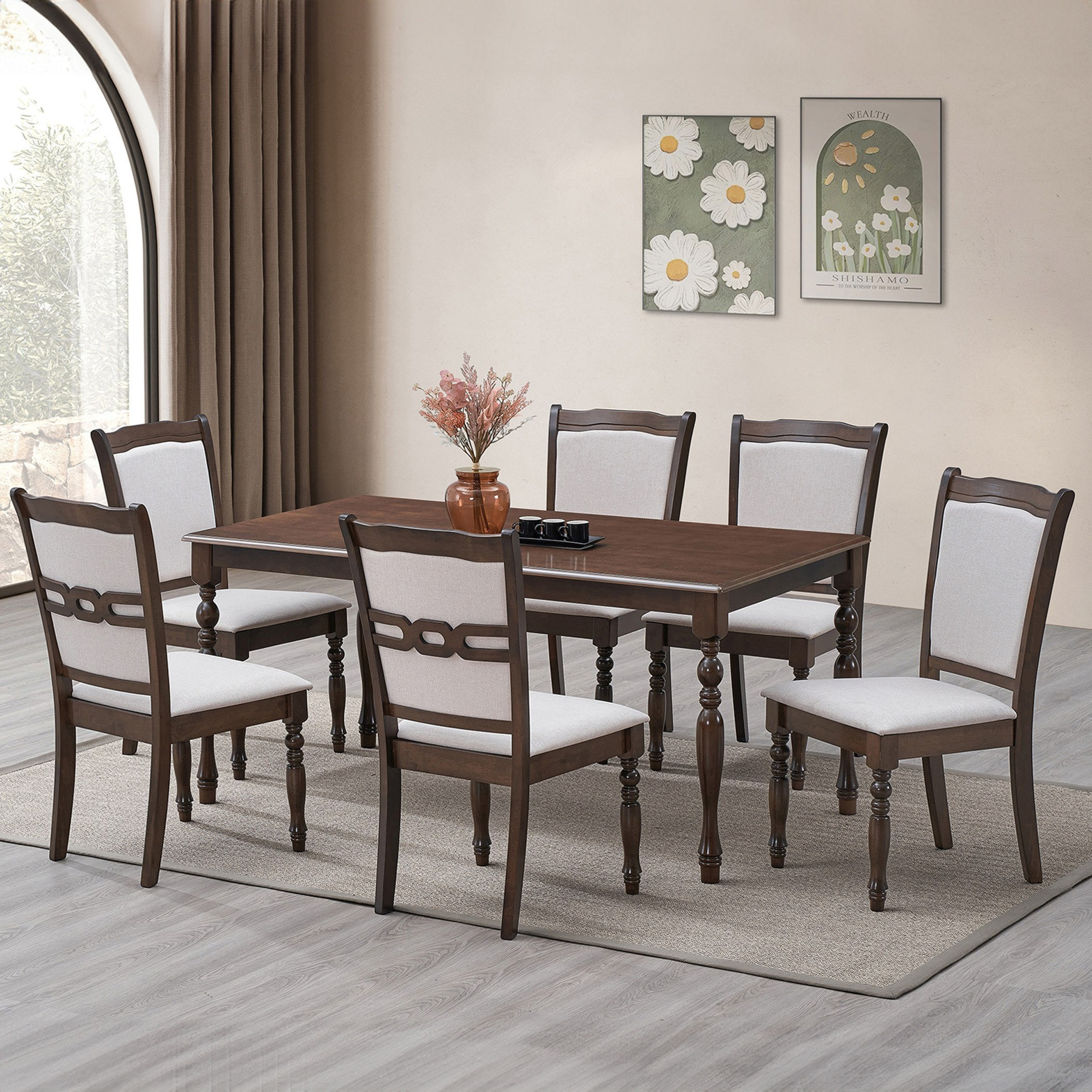 Kansas 6-Seater Dining Set-hbxfurniture-diningtablesandsets-diningsets-sixseater-image-9