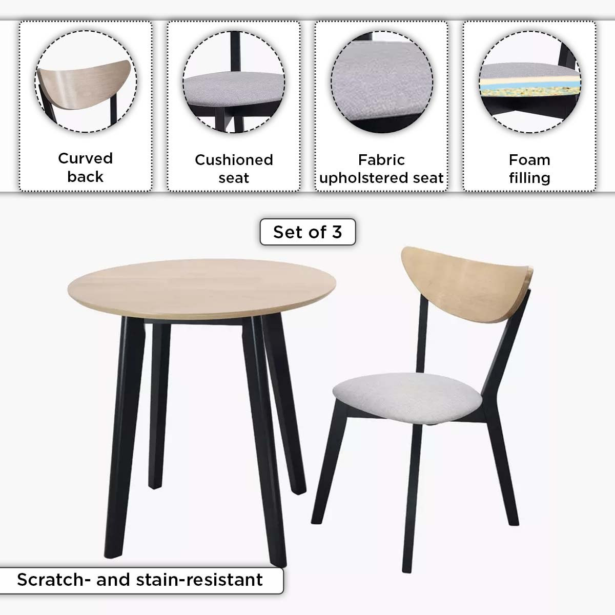 طقم سفرة مستديرة بمقعدين من كاميرون-hbxfurniture-diningtablesandsets-diningsets-twoseater-image-8