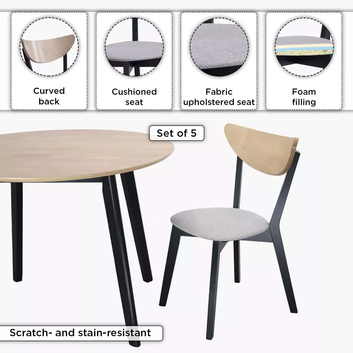 طقم سفرة مستديرة ب4 مقاعد من كاميرون-hbxdiningroom-diningtablesandsets-diningsets-fourseater-image-8