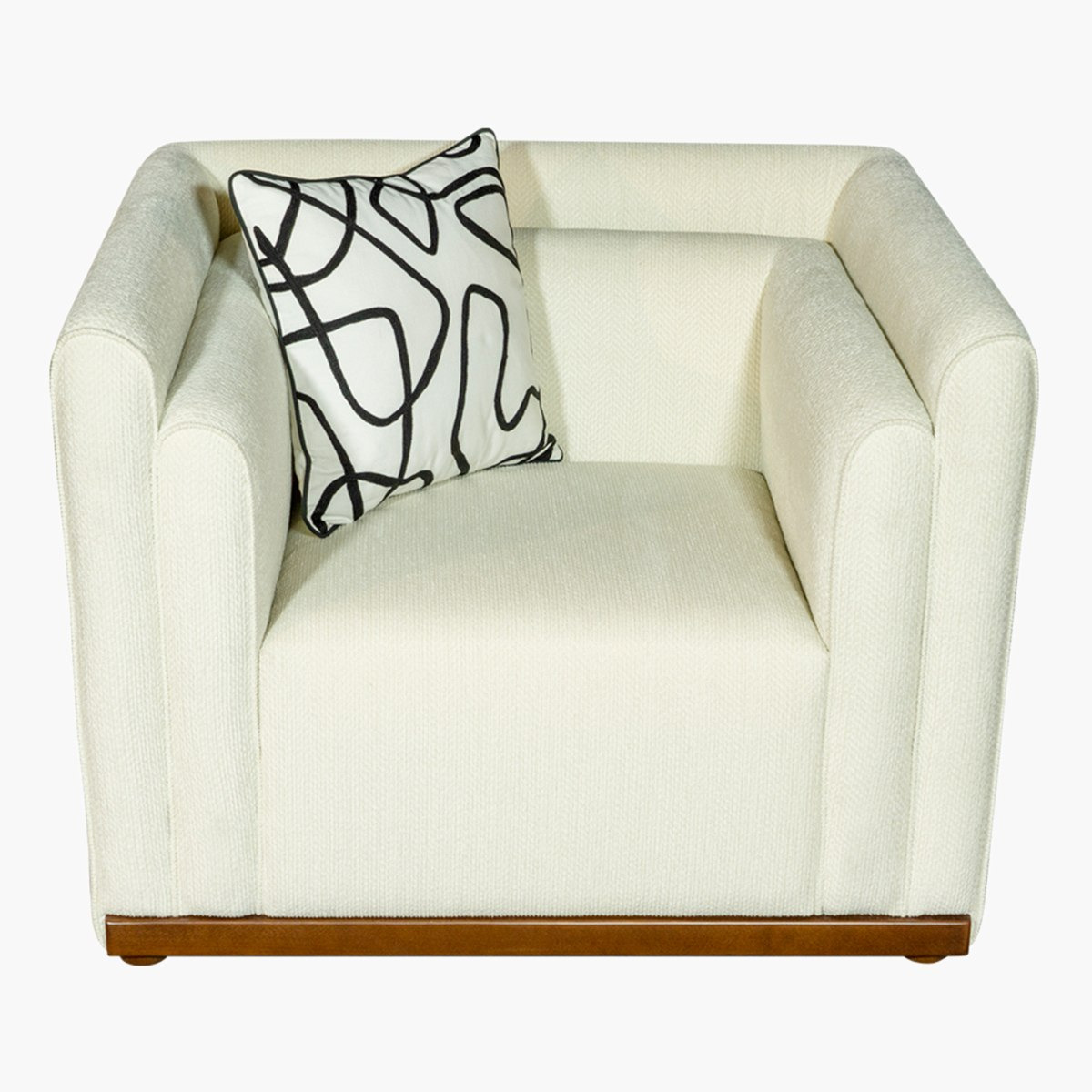 كرسي قماش بمساند ذراعين مع وسادة من ميراندا-hbxlivingroom-sofasandarmchairs-sofas-image-1
