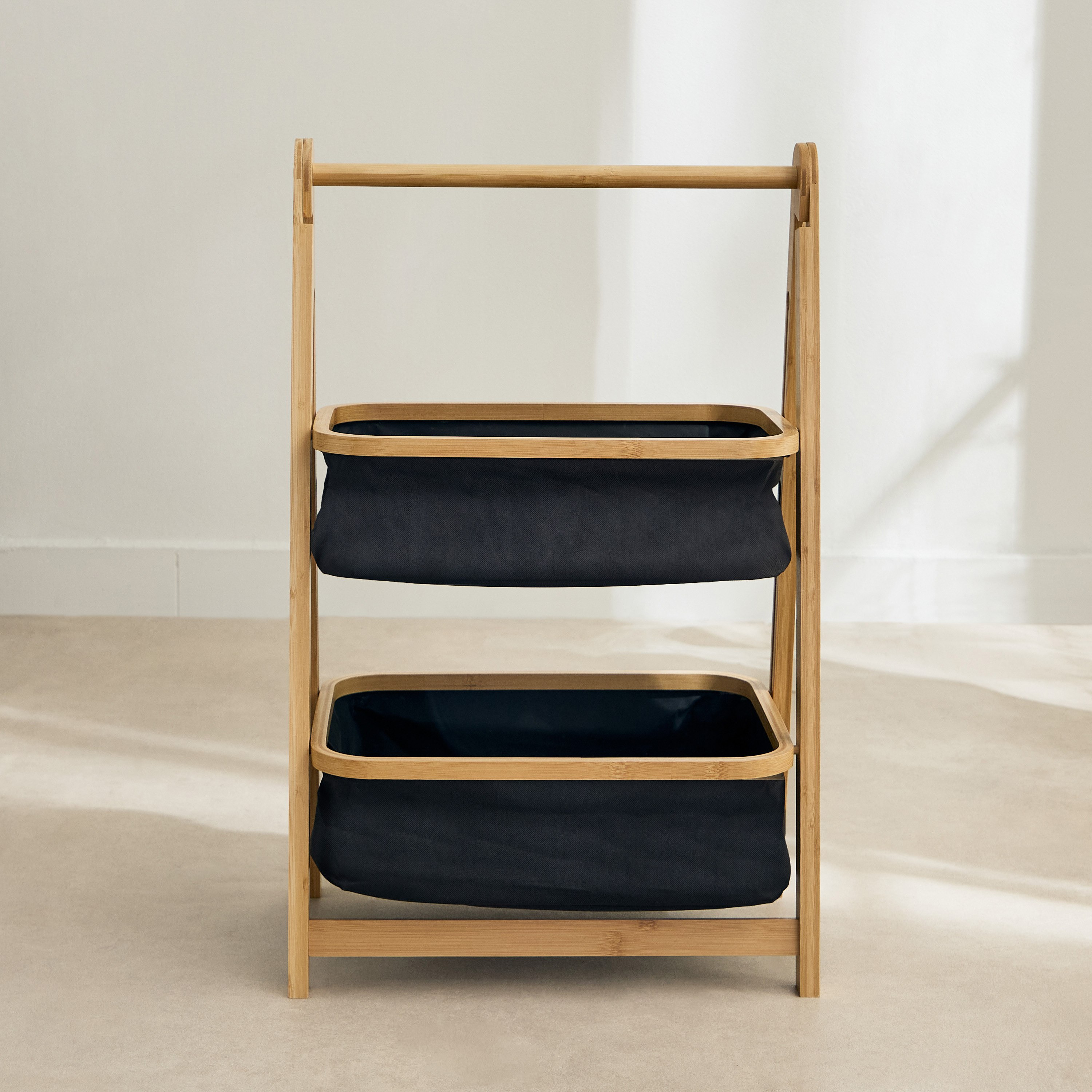 Oxford 2-Tier Storage Basket with Bamboo-hbxbedroom-bedroomaccessories-bedroomstorage-image-2
