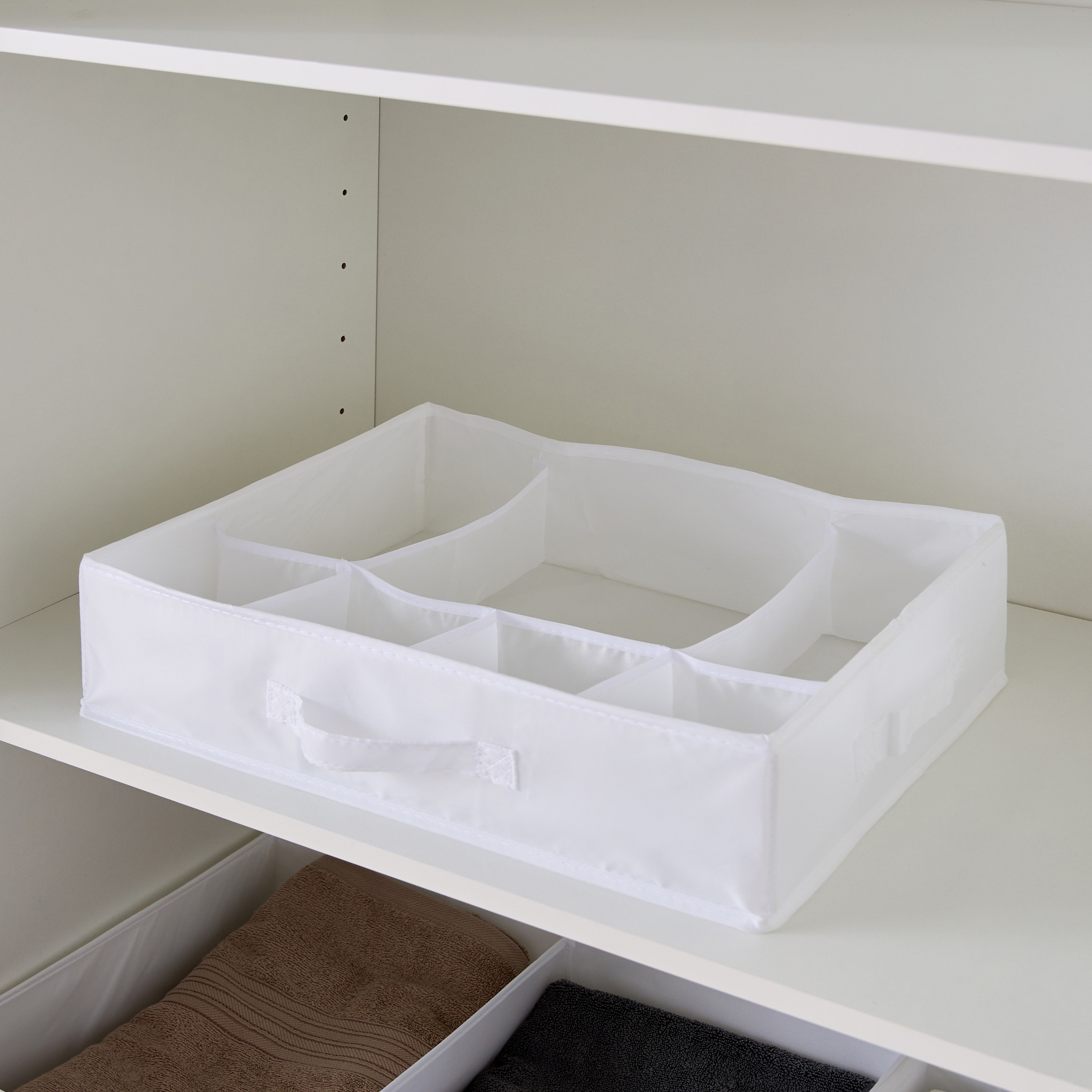 صندوق تخزين 7 أقسام من نوفيل - 44x34x11 سم-hbxbedroom-bedroomaccessories-bedroomstorage-image-2