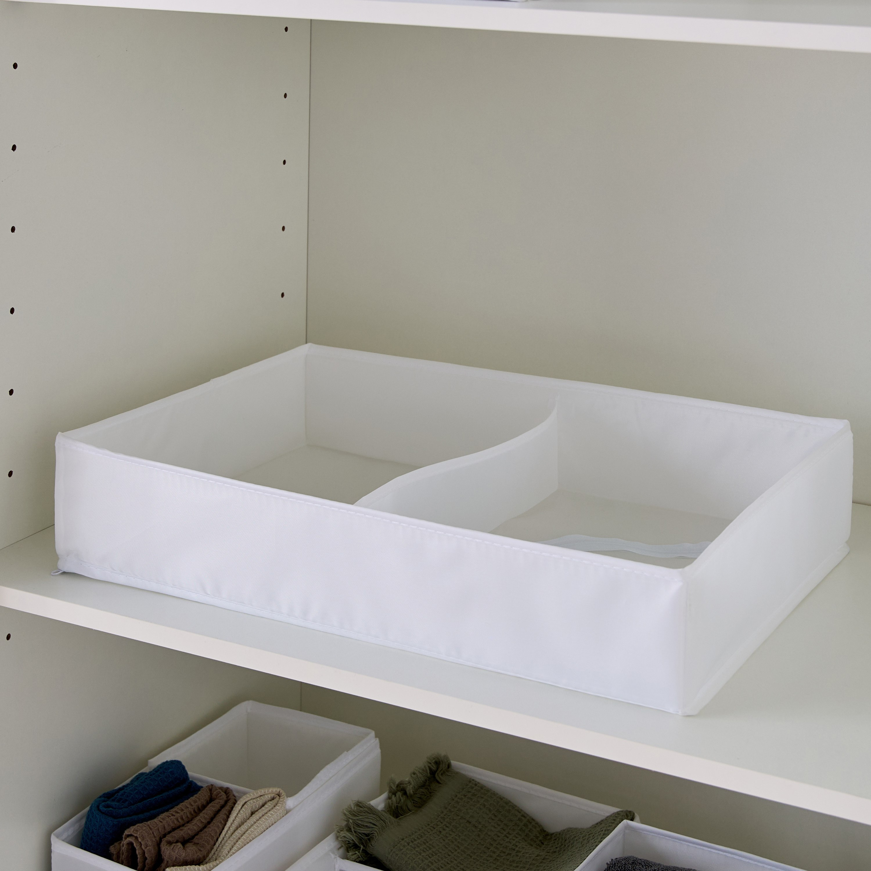 Novel Storage Box with Compartment - 34x51x10 cm-hbxbedroom-bedroomaccessories-bedroomstorage-image-2