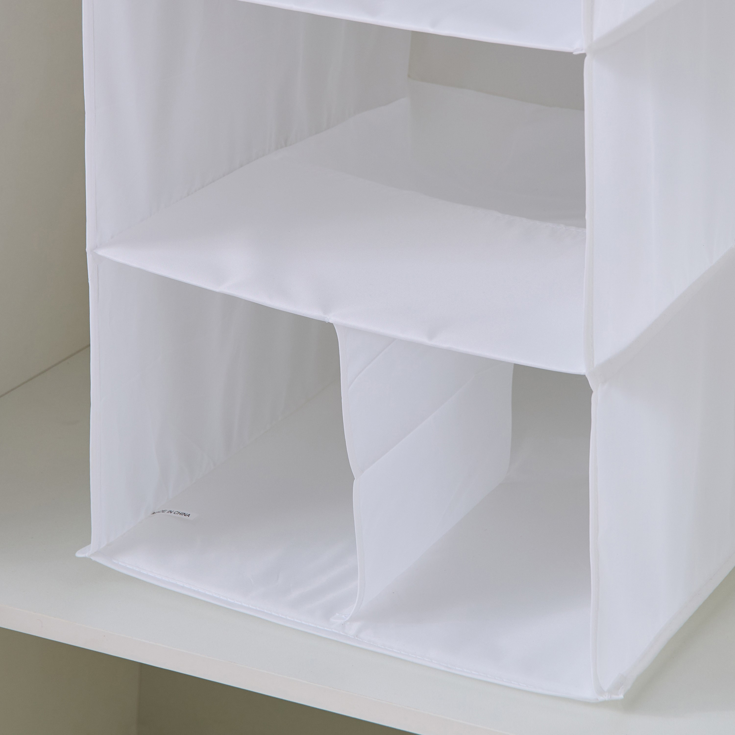 Novel Storage with 7-Compartment Hanging Organizer - 35x45x125 cm-hbxbedroom-bedroomaccessories-bedroomstorage-image-3