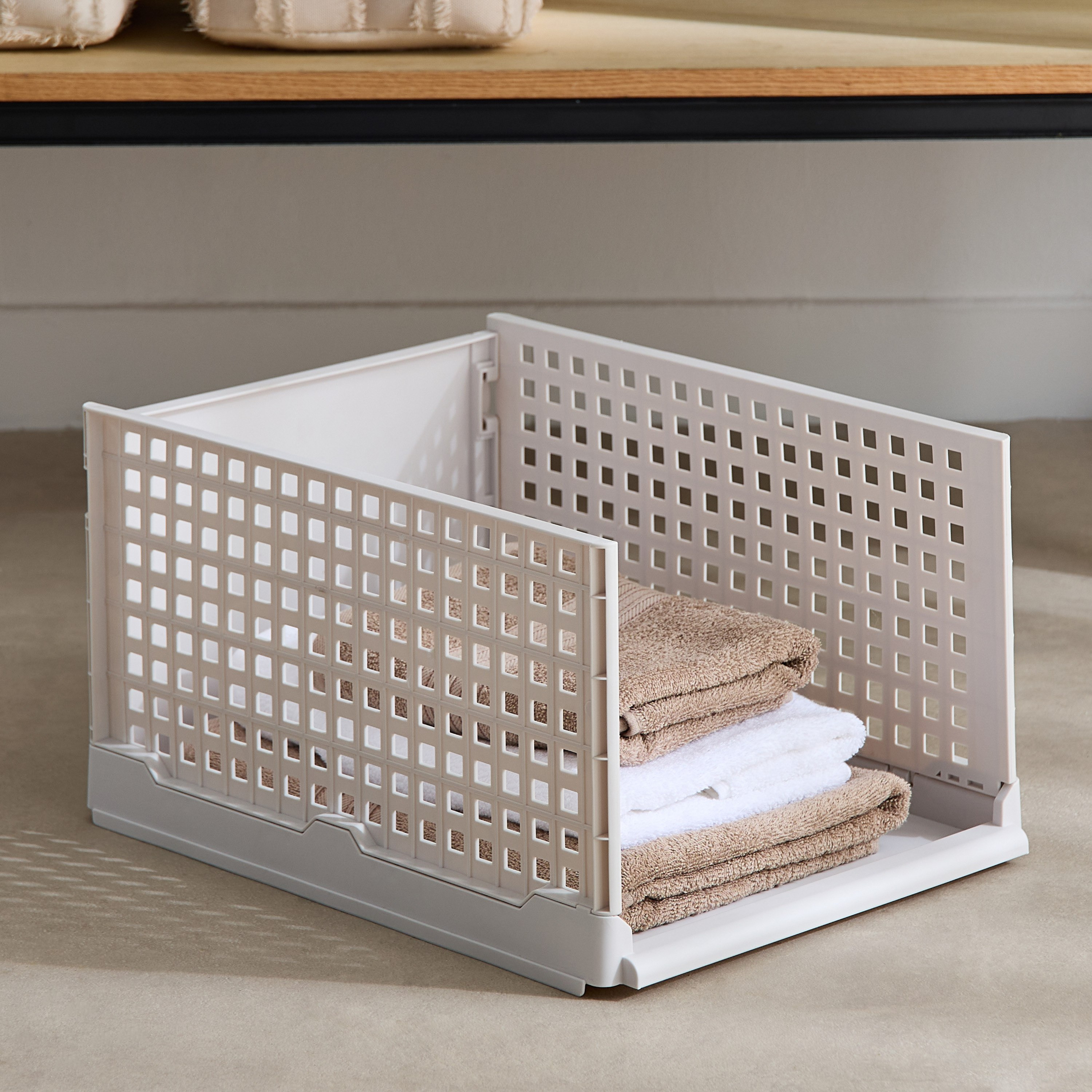 Eden Collapsible Crate - 43x33x25 cm-hbxhomeware-hbxbathroom-image-1