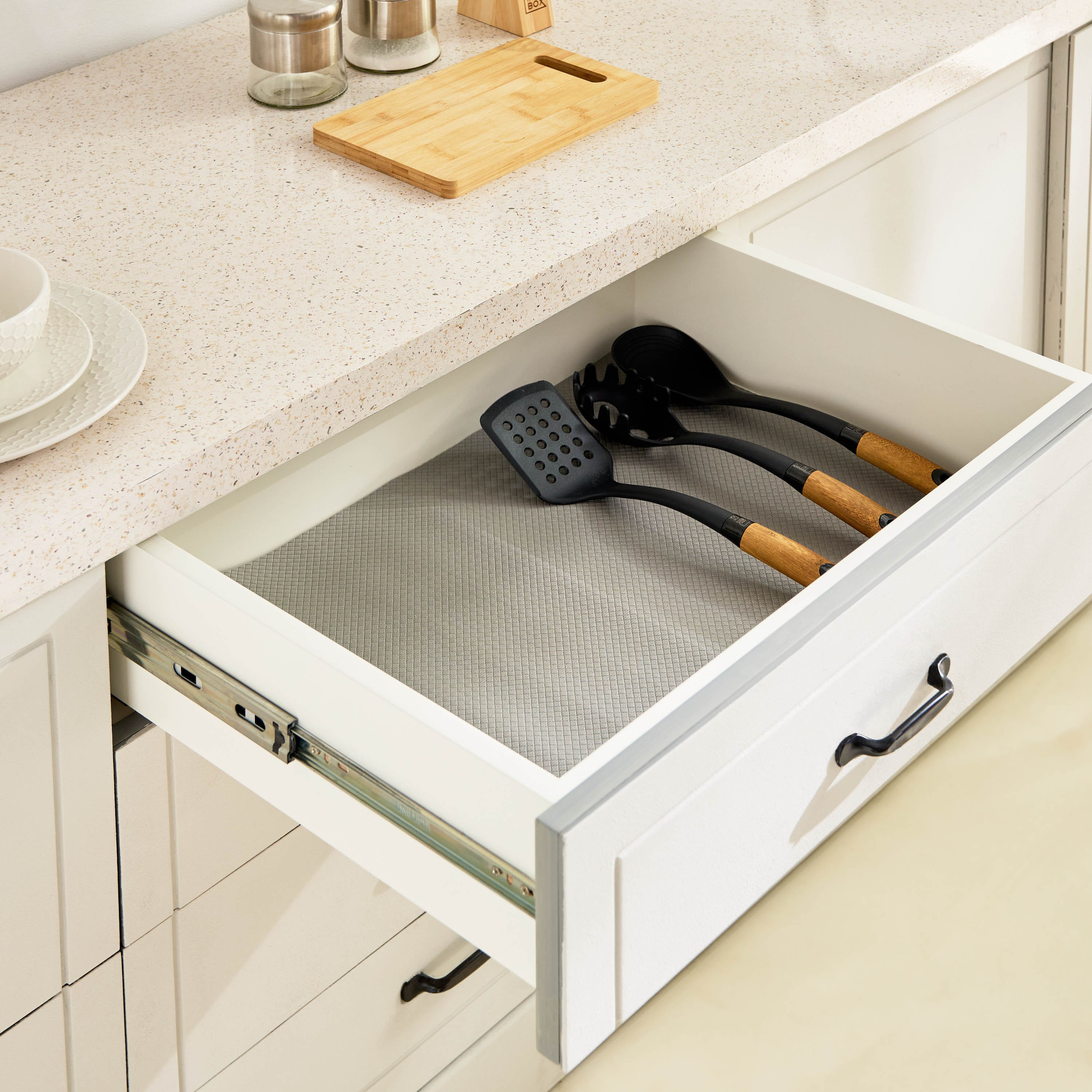 Bravo Anti-Slip Drawer Mat - 45x90 cm-hbxdecorandfurnishings-homefurnishings-tablelinens-image-4