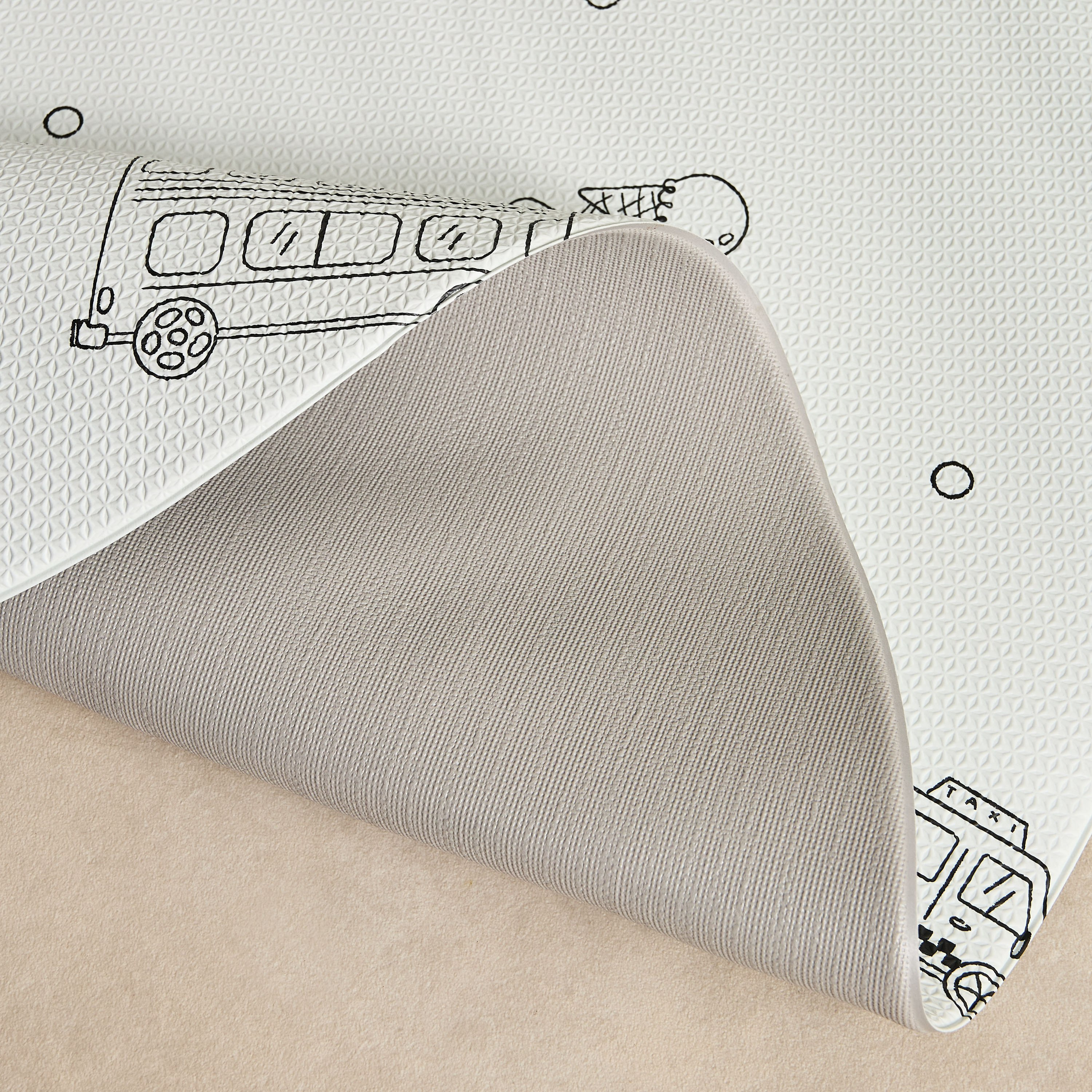 Mystify Toy Trucks Circular Mat - 120 cm-hbxhomeware-hbxkidsandyouth-image-4