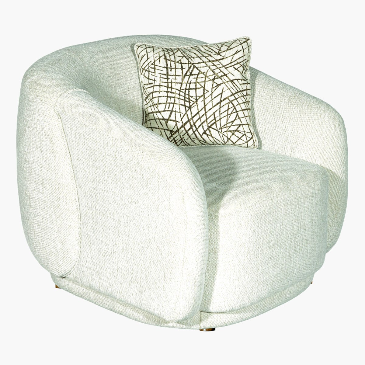 كنبة قماش بمساند ذراعين مع وسادة من دولتشي-hbxlivingroom-sofasandarmchairs-sofas-image-1