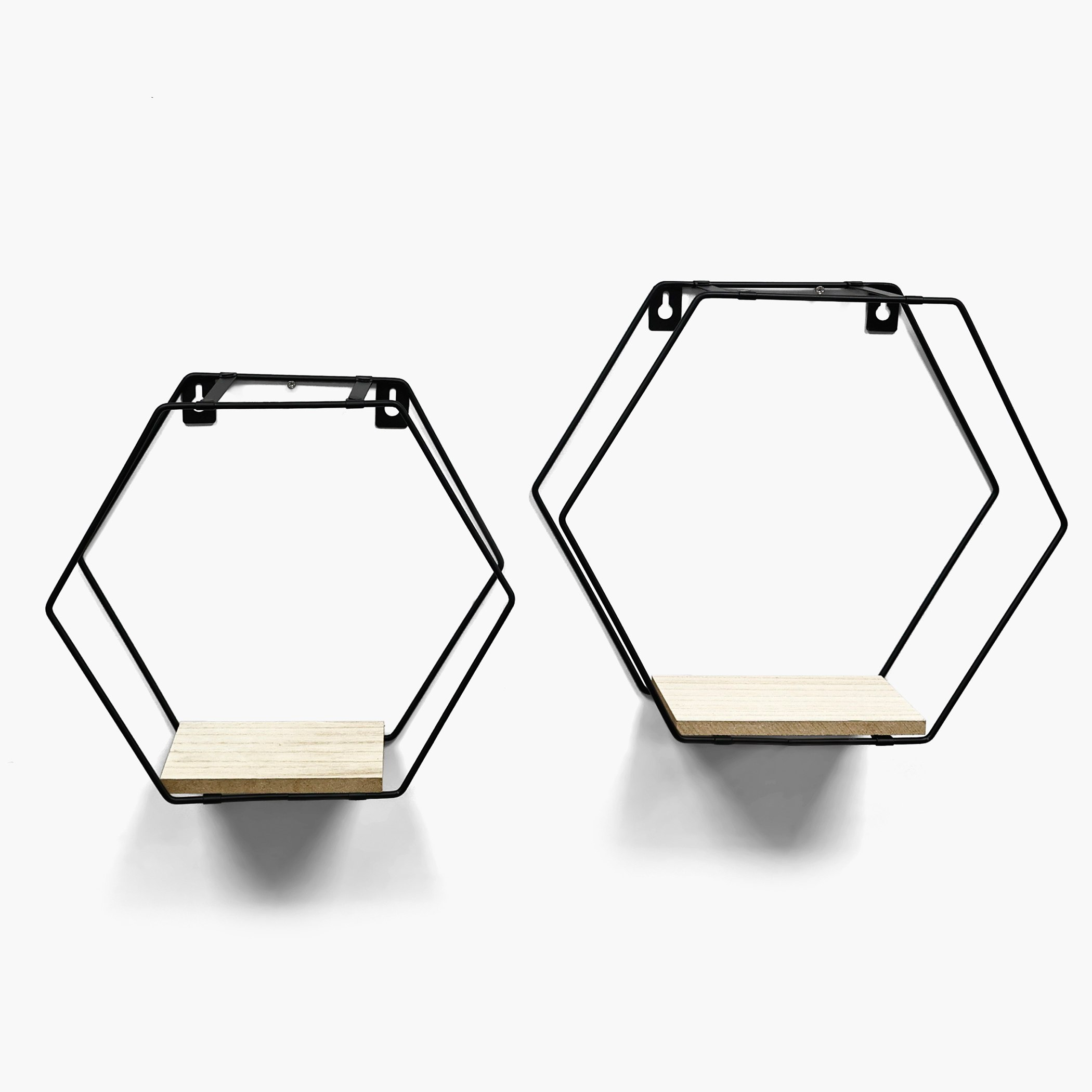 مجموعة رفوف حائط سداسية قطعتين من سيرا-hbxfurniture-mediaunitsandstorage-wallshelves-image-3