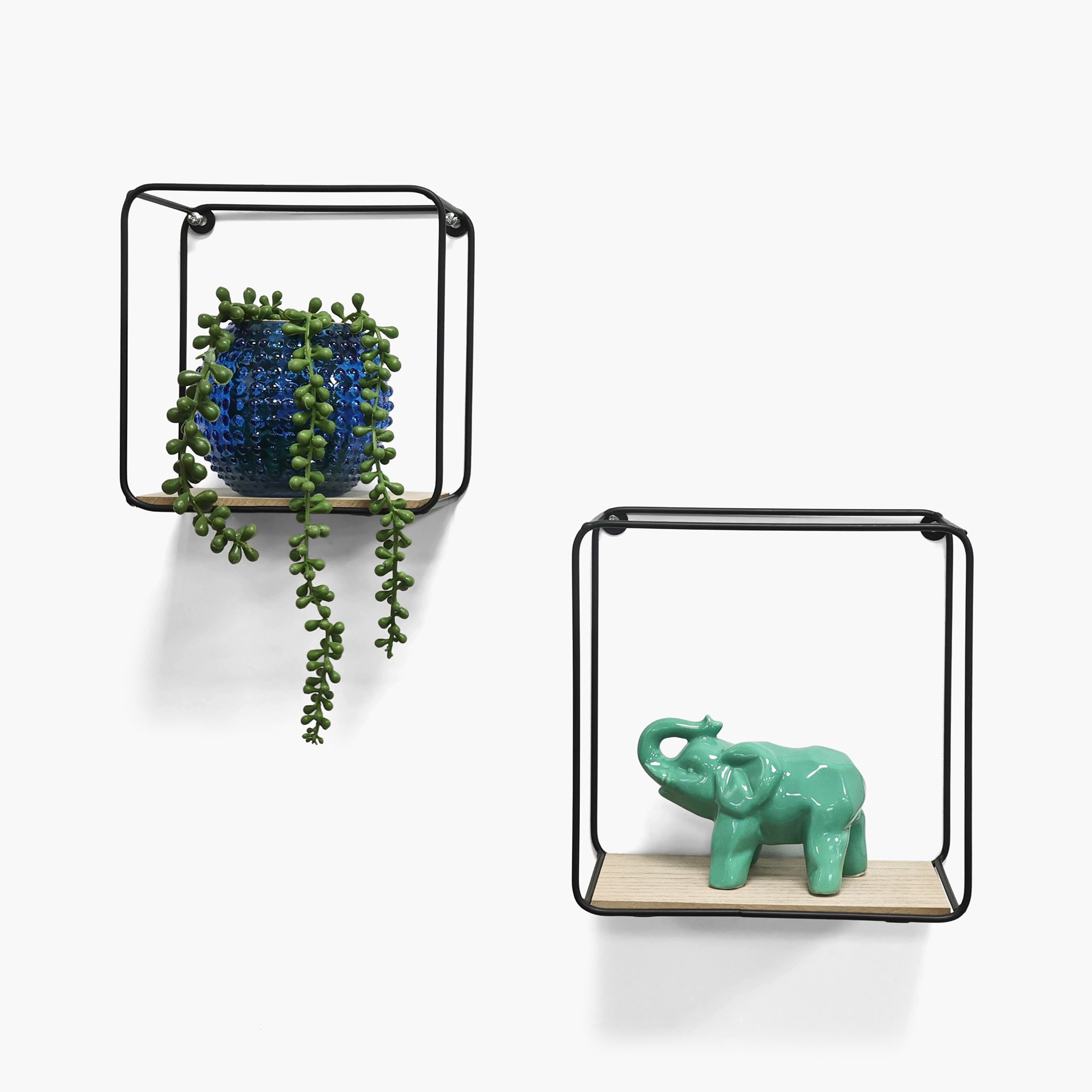 مجموعة رفوف حائط مربعة قطعتين من سيرا-hbxfurniture-mediaunitsandstorage-wallshelves-image-1