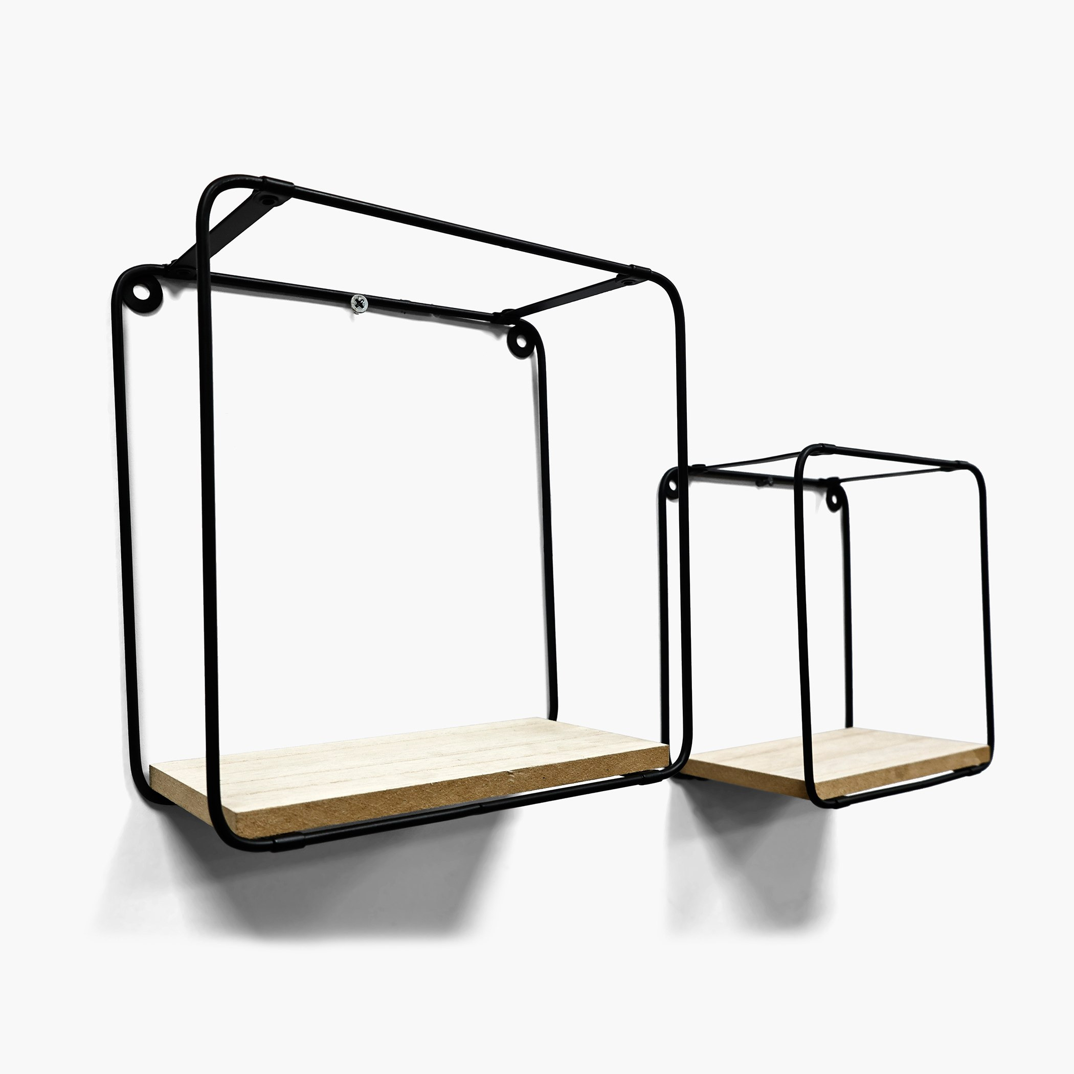 مجموعة رفوف حائط مربعة قطعتين من سيرا-hbxfurniture-mediaunitsandstorage-wallshelves-image-4