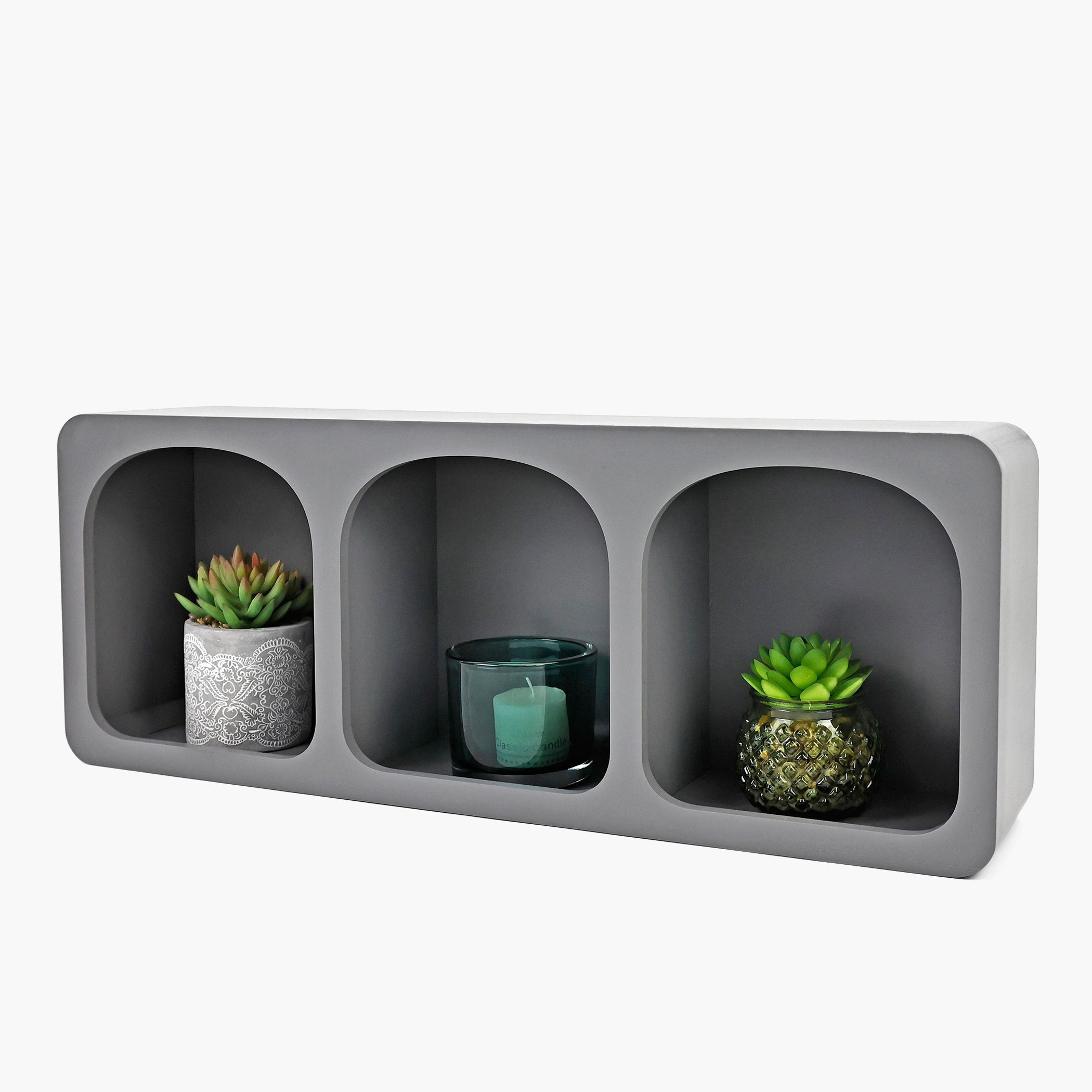 رف حائط بِتصميم غيمة من سيرا - 60x12x23 سم-hbxfurniture-mediaunitsandstorage-wallshelves-image-1