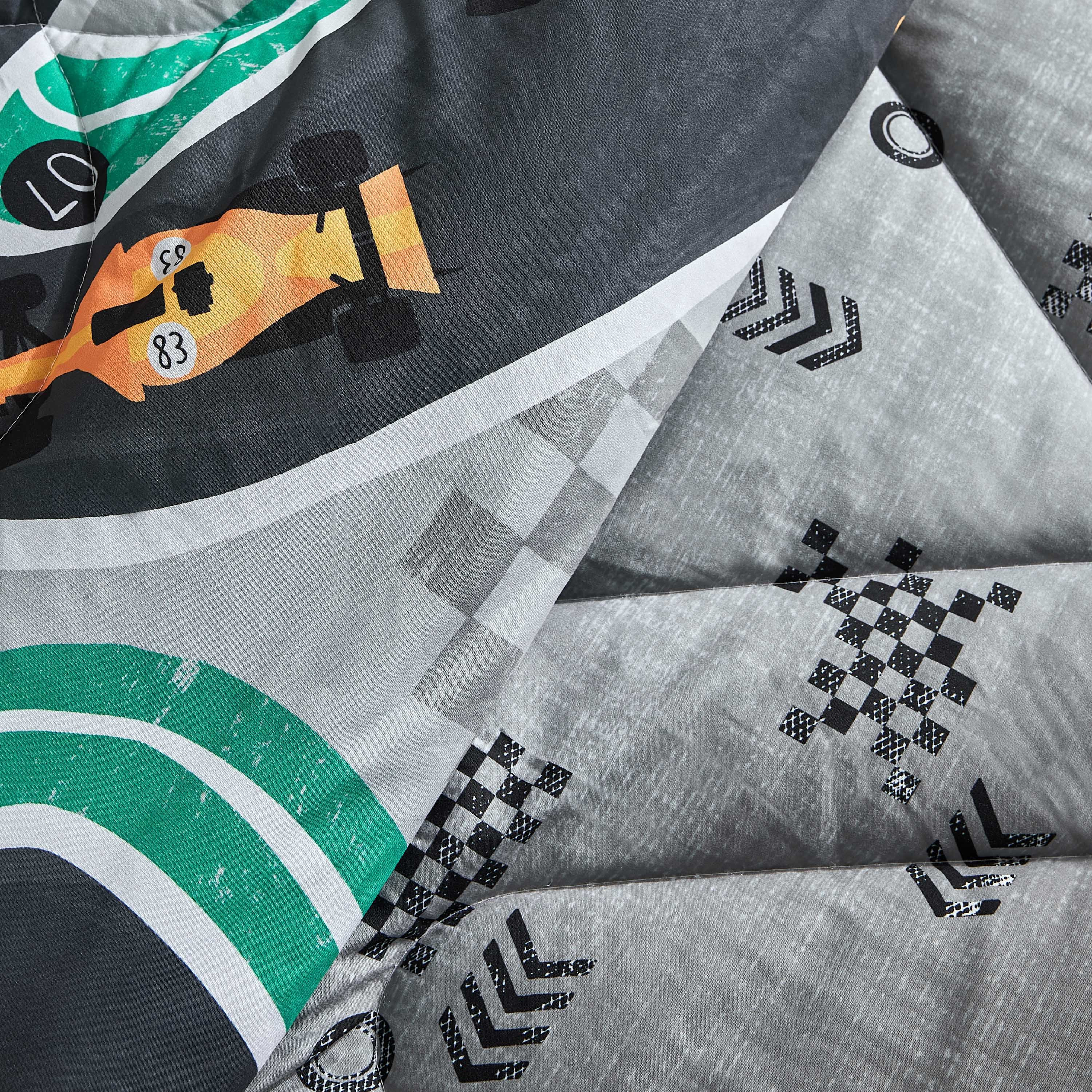 Tom 2-Piece Gearhead Cars Single Microfibre Comforter Set - 135x220 cm-hbxhomeware-hbxbedroom-image-6