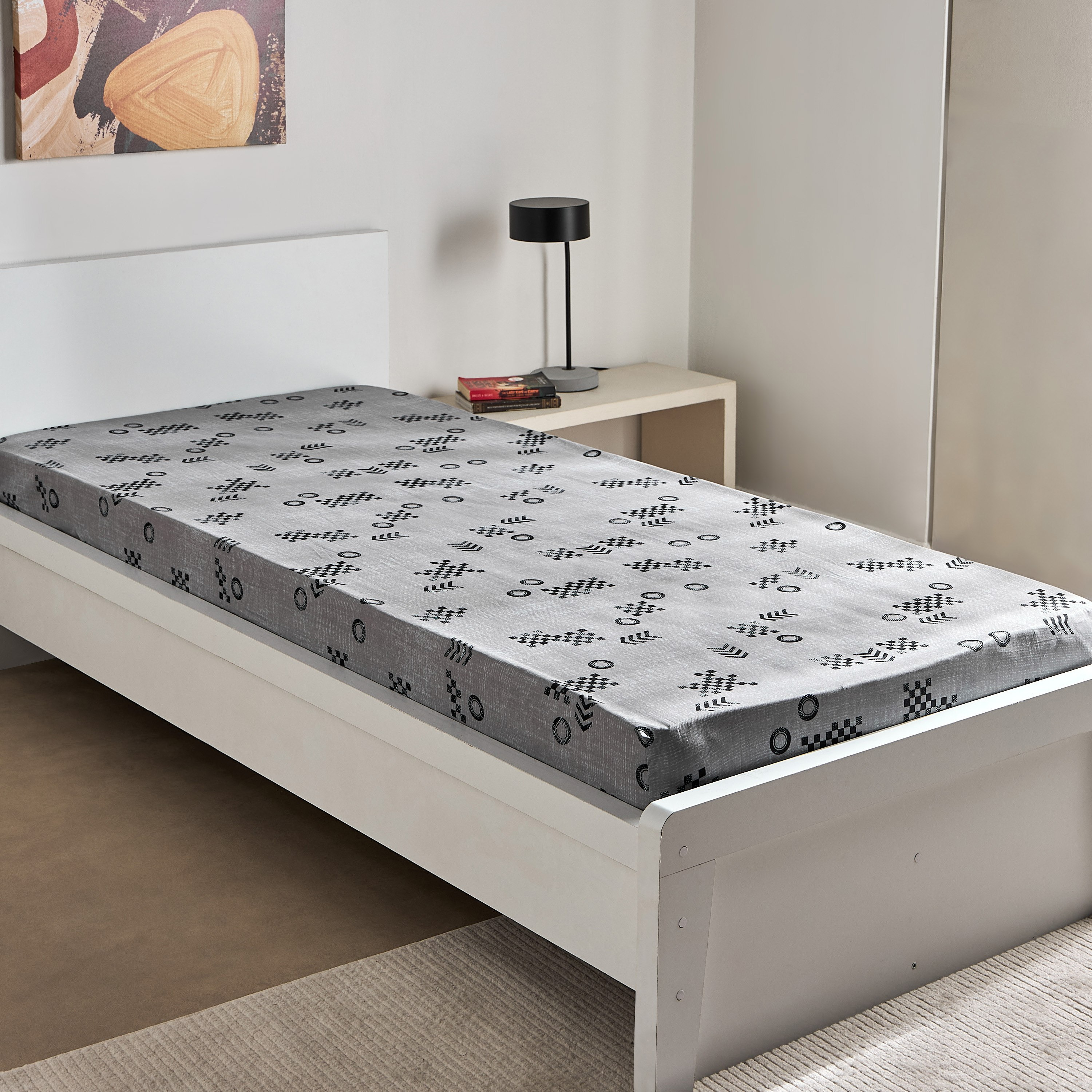 Tom Gearhead Cars Single Microfibre Fitted Sheet - 90x200+25 cm-hbxhomeware-hbxbedroom-image-2