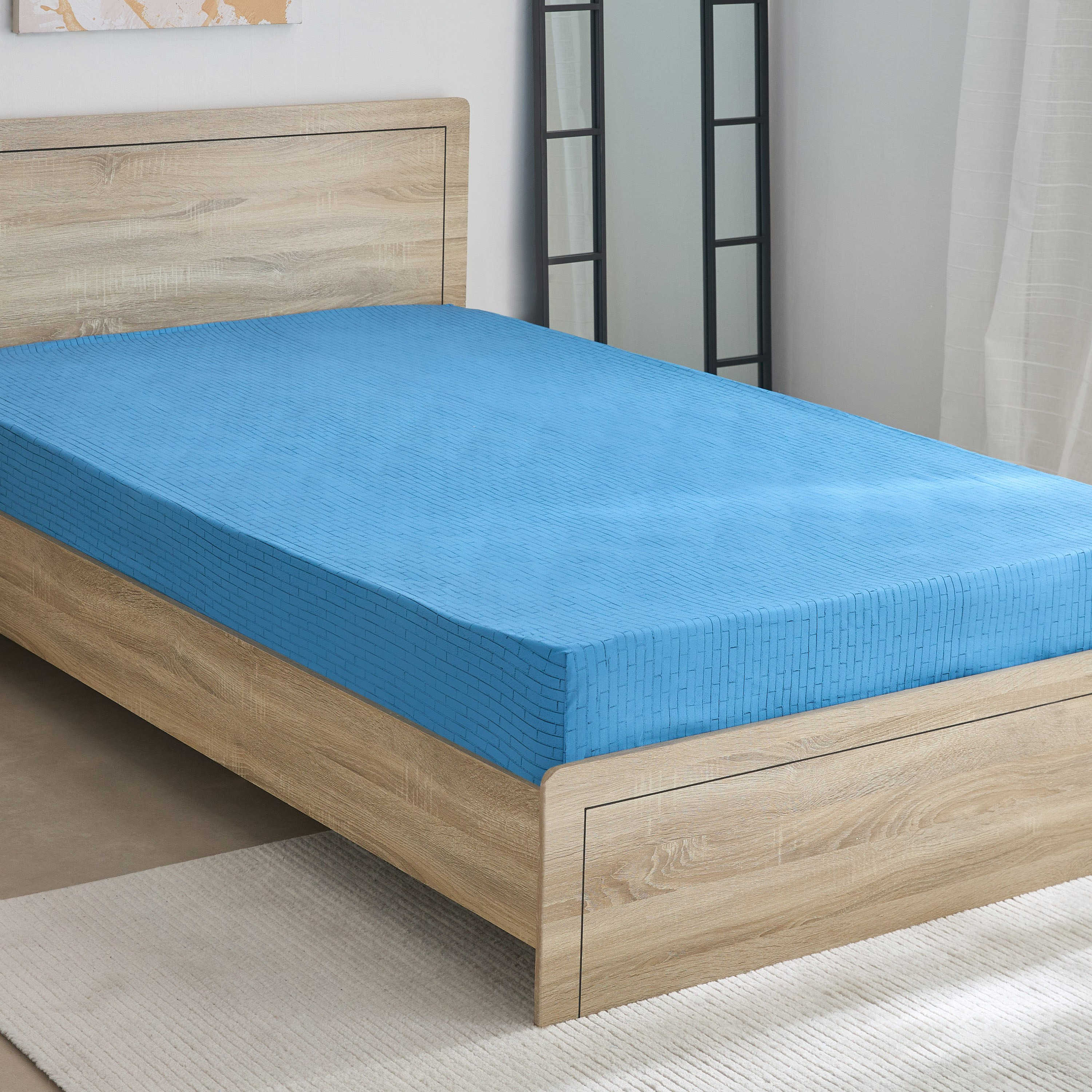 Tom Gearhead Skate Twin Microfibre Fitted Sheet - 120x200+25 cm-hbxhomeware-hbxbedroom-image-2