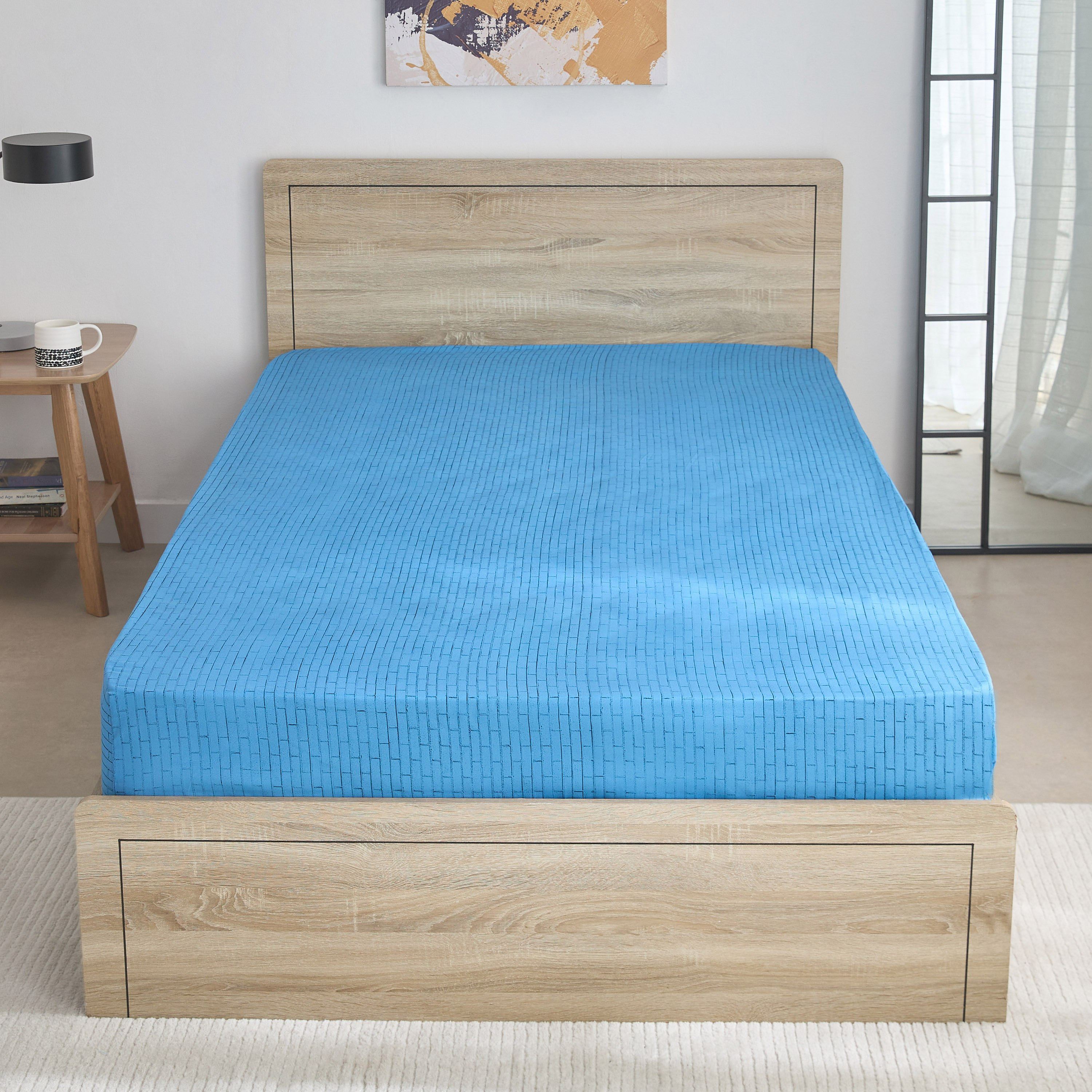 Tom Gearhead Skate Twin Microfibre Fitted Sheet - 120x200+25 cm-hbxhomeware-hbxbedroom-image-3