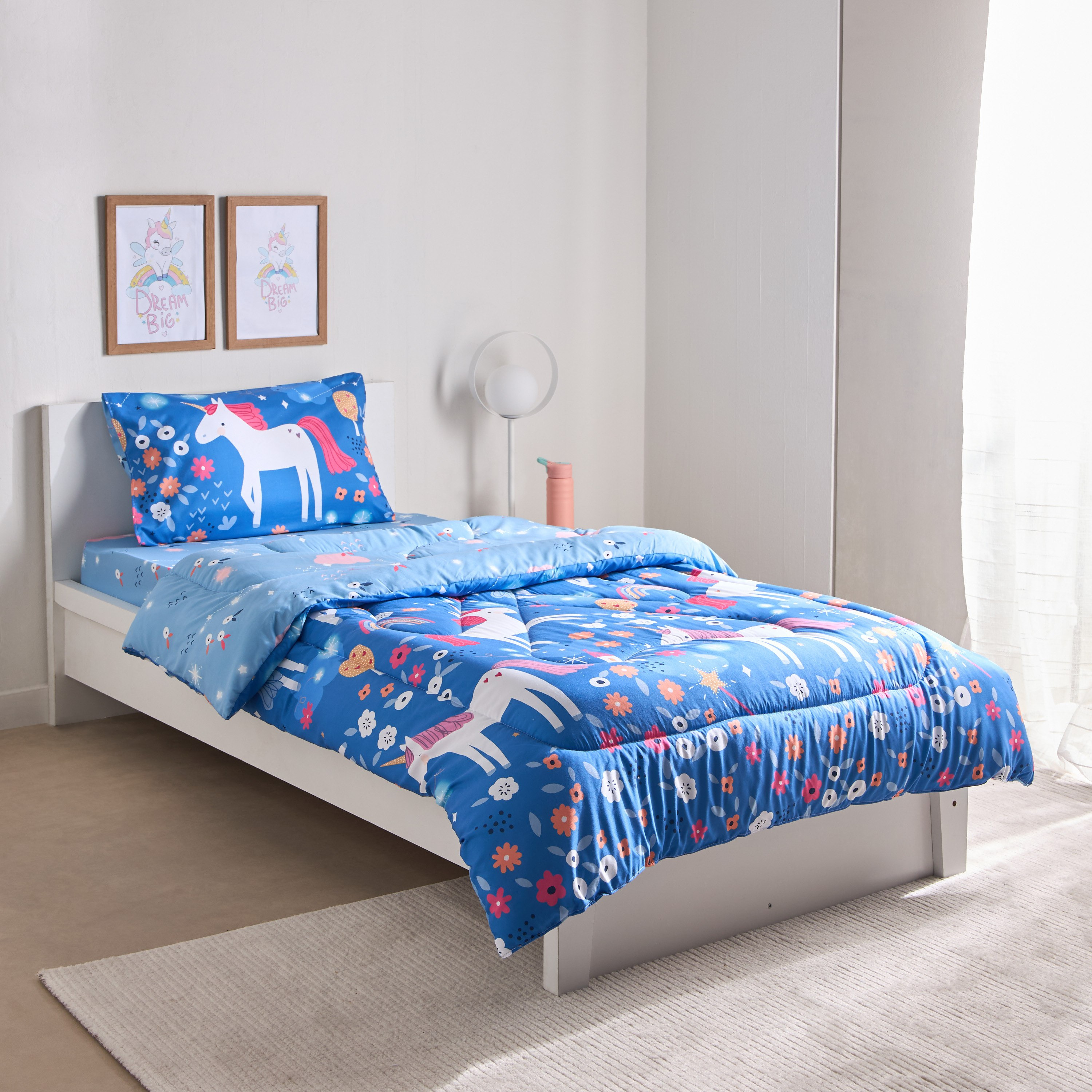 Ivy Meadows Unicorn 2-Piece Single Microfibre Comforter Set - 135x220 cm-hbxhomeware-hbxbedroom-image-2