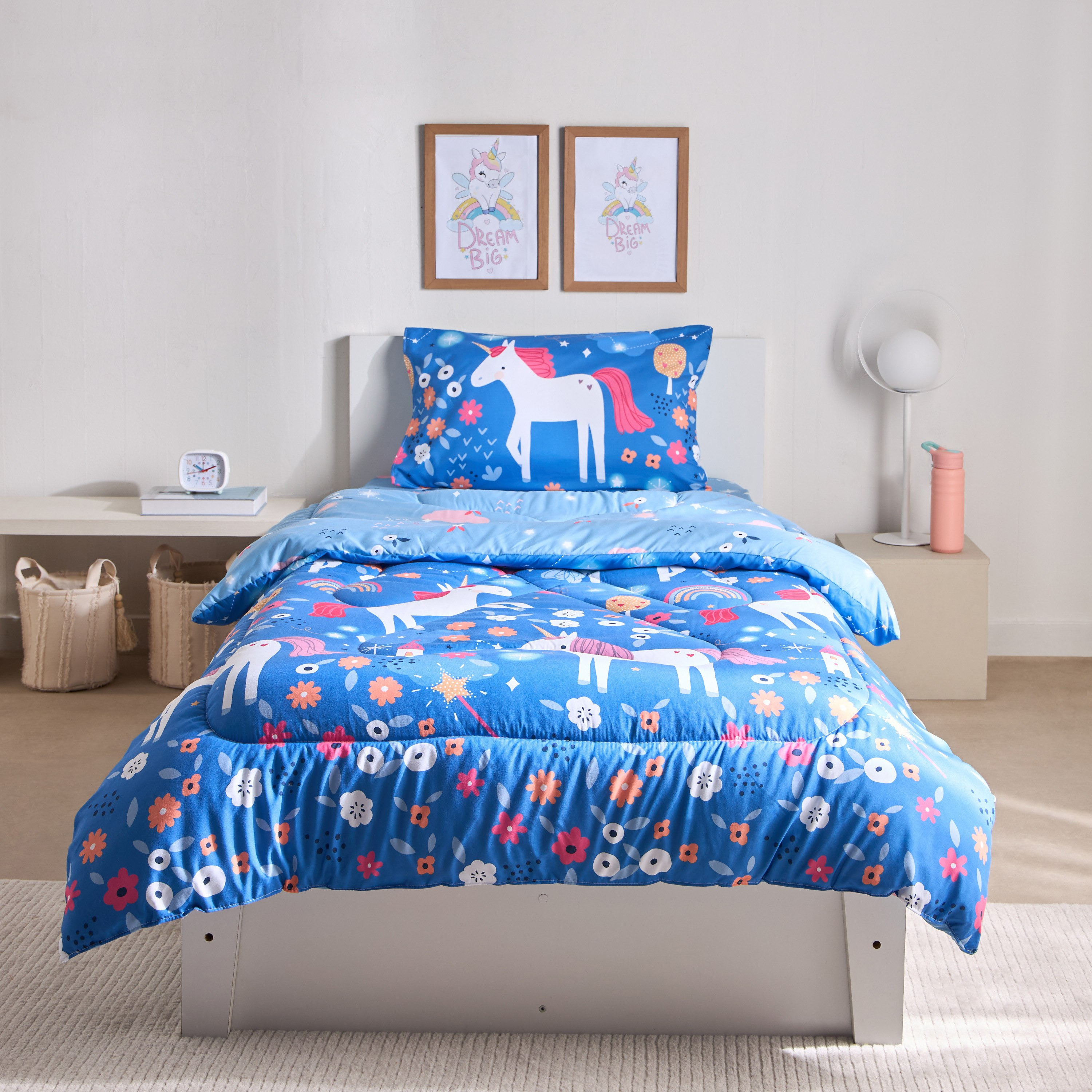 Ivy Meadows Unicorn 2-Piece Single Microfibre Comforter Set - 135x220 cm-hbxhomeware-hbxbedroom-image-3
