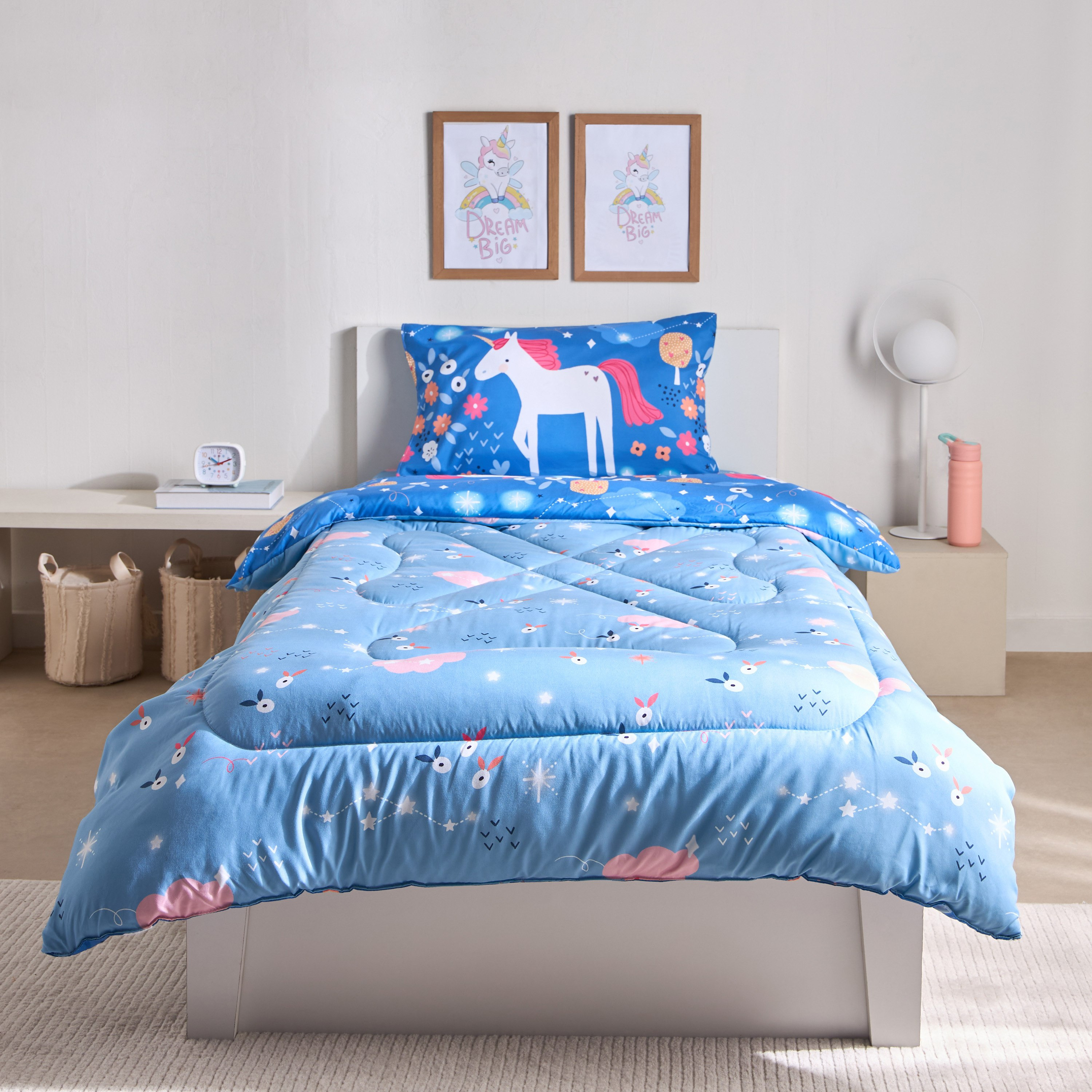 Ivy Meadows Unicorn 2-Piece Single Microfibre Comforter Set - 135x220 cm-hbxhomeware-hbxbedroom-image-4