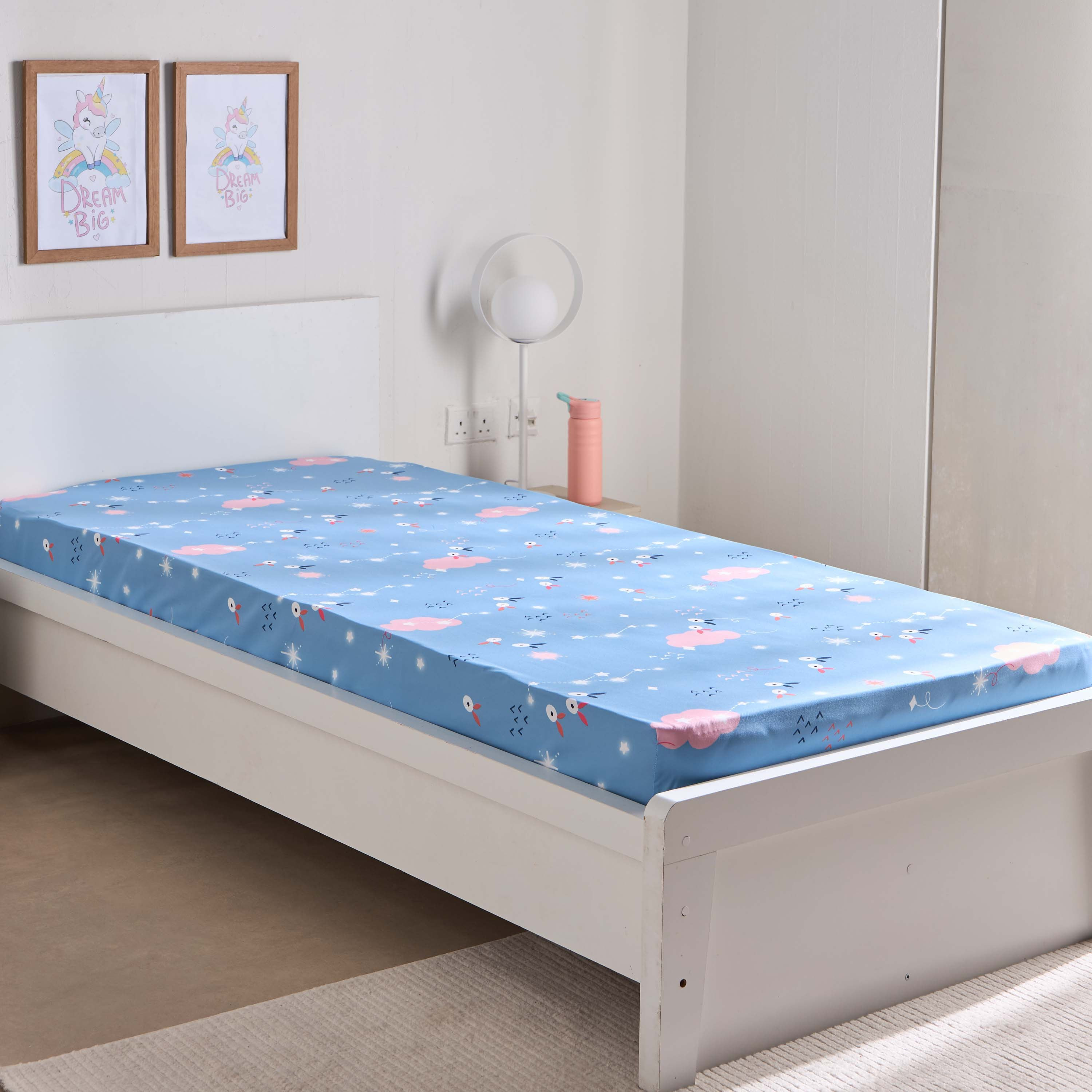 شرشف مطاطي مايكروفايبر فردي يونيكورن من آيفي ميدوز - 90x200+25 سم-hbxhomeware-hbxbedroom-image-2