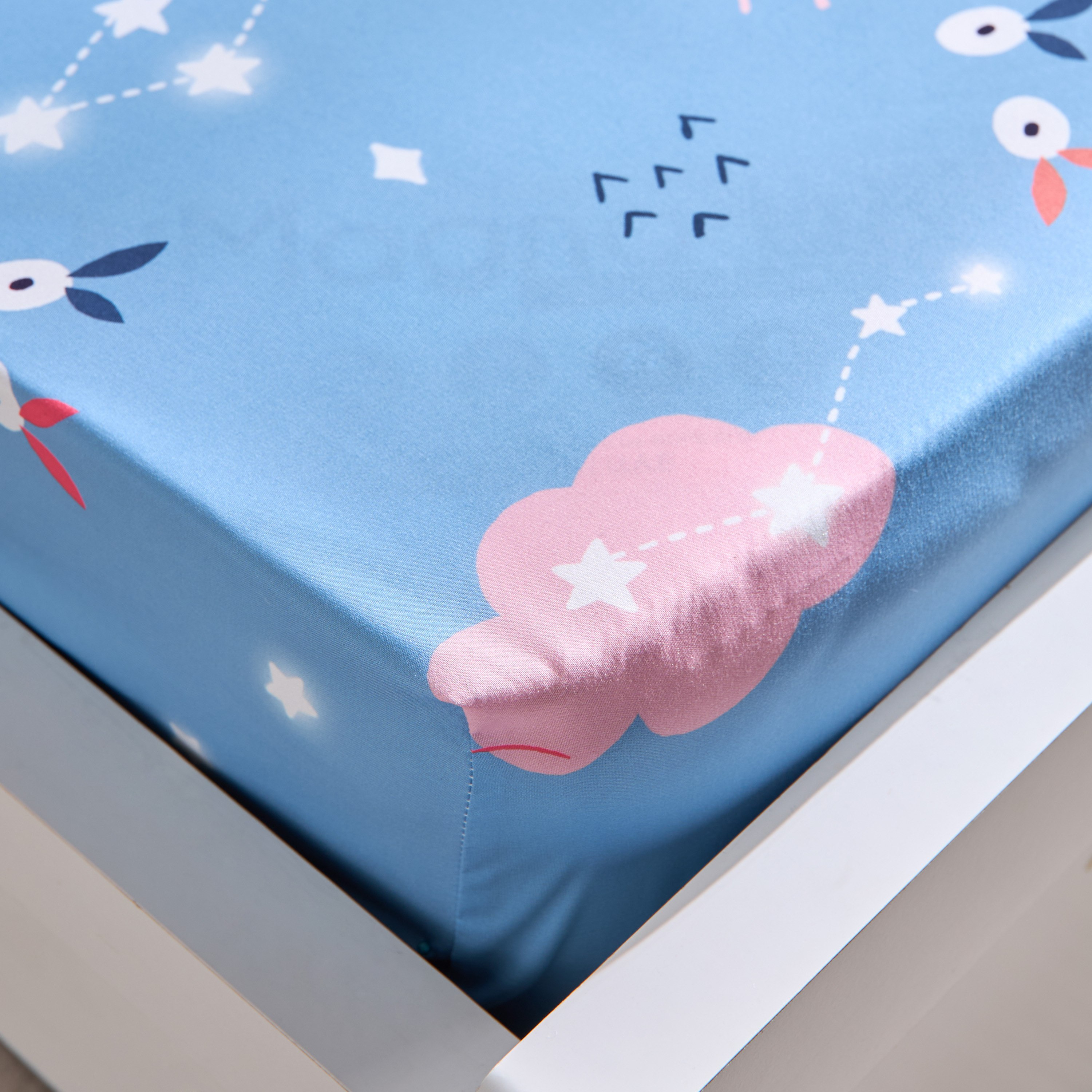 شرشف مطاطي مايكروفايبر فردي يونيكورن من آيفي ميدوز - 90x200+25 سم-hbxhomeware-hbxbedroom-image-4