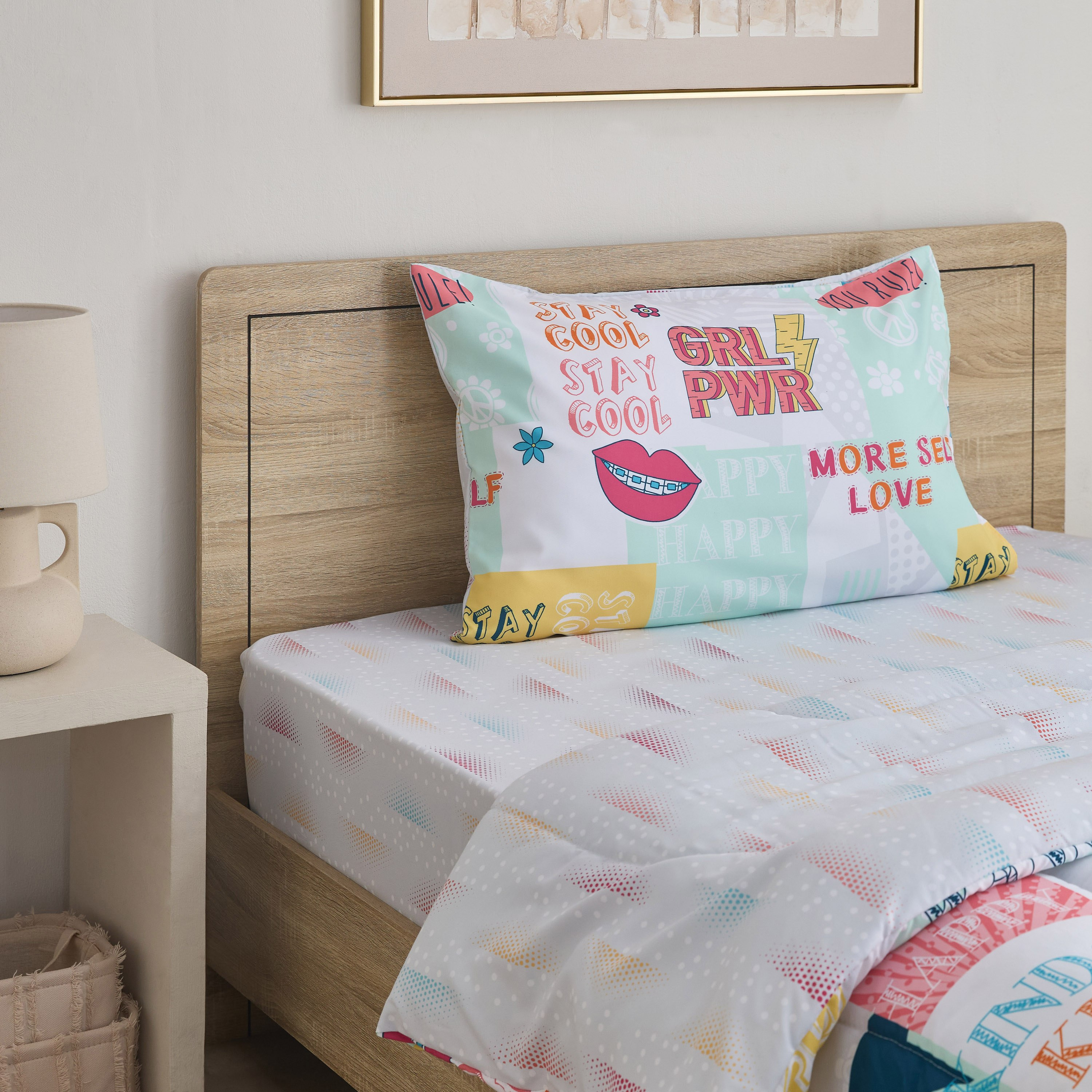 Ivy Sparkle and Shine 2-Piece Twin Microfibre Comforter Set - 160x220 cm-hbxhomeware-hbxbedroom-image-1