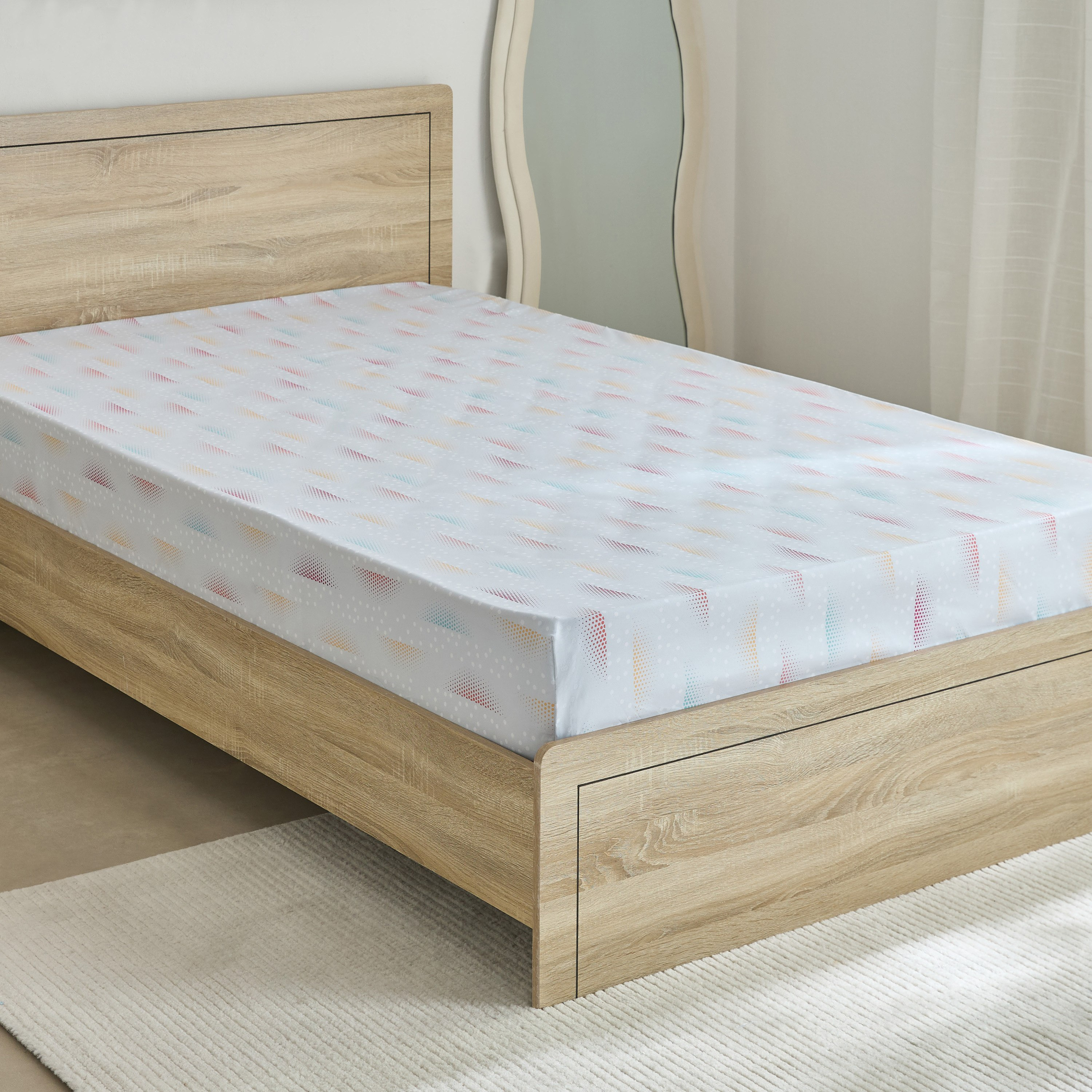 Ivy Sparkle and Shine Twin Microfibre Fitted Sheet - 120x200+25 cm-hbxhomeware-hbxbedroom-image-2