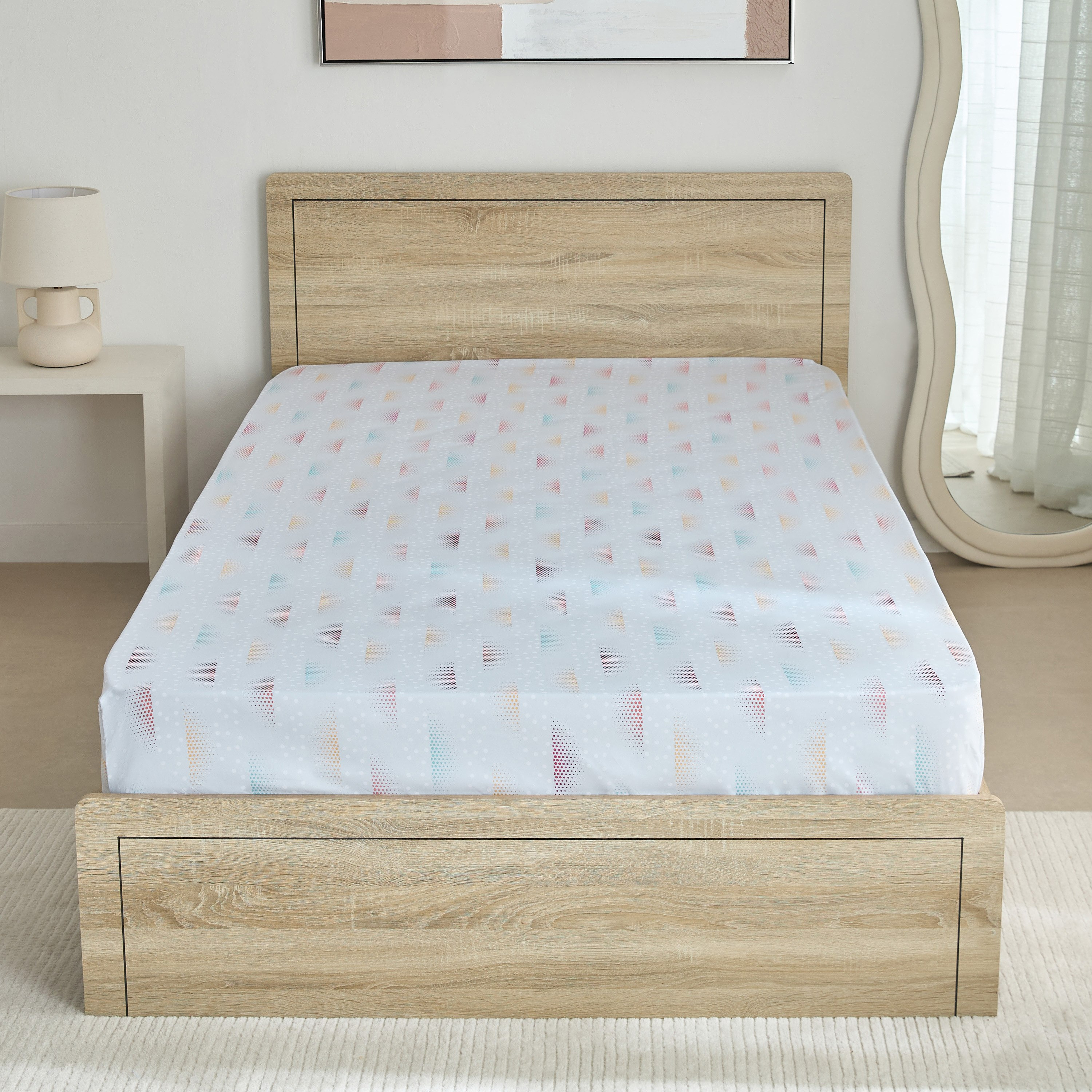 Ivy Sparkle and Shine Twin Microfibre Fitted Sheet - 120x200+25 cm-hbxhomeware-hbxbedroom-image-3
