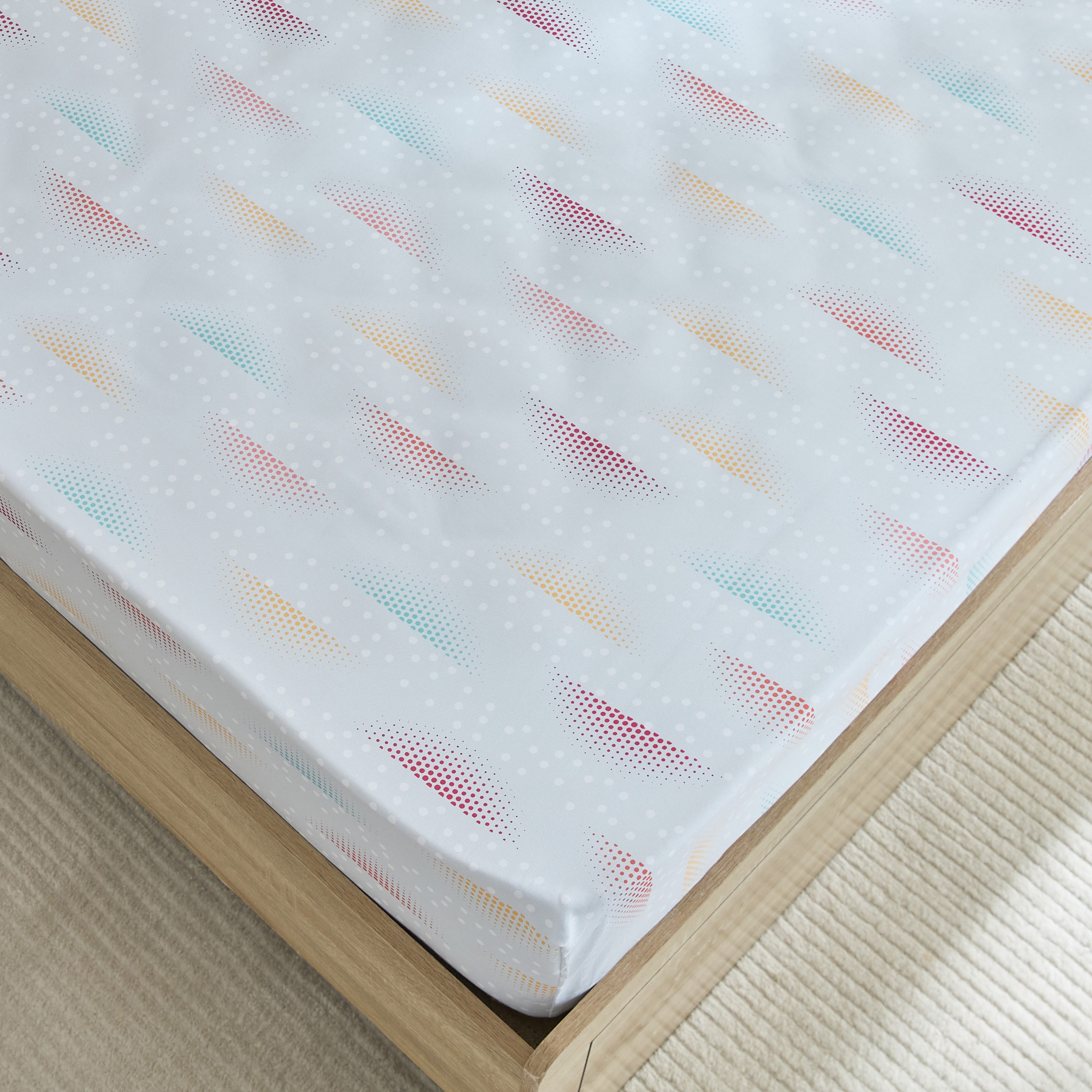 Ivy Sparkle and Shine Twin Microfibre Fitted Sheet - 120x200+25 cm-hbxhomeware-hbxbedroom-image-4