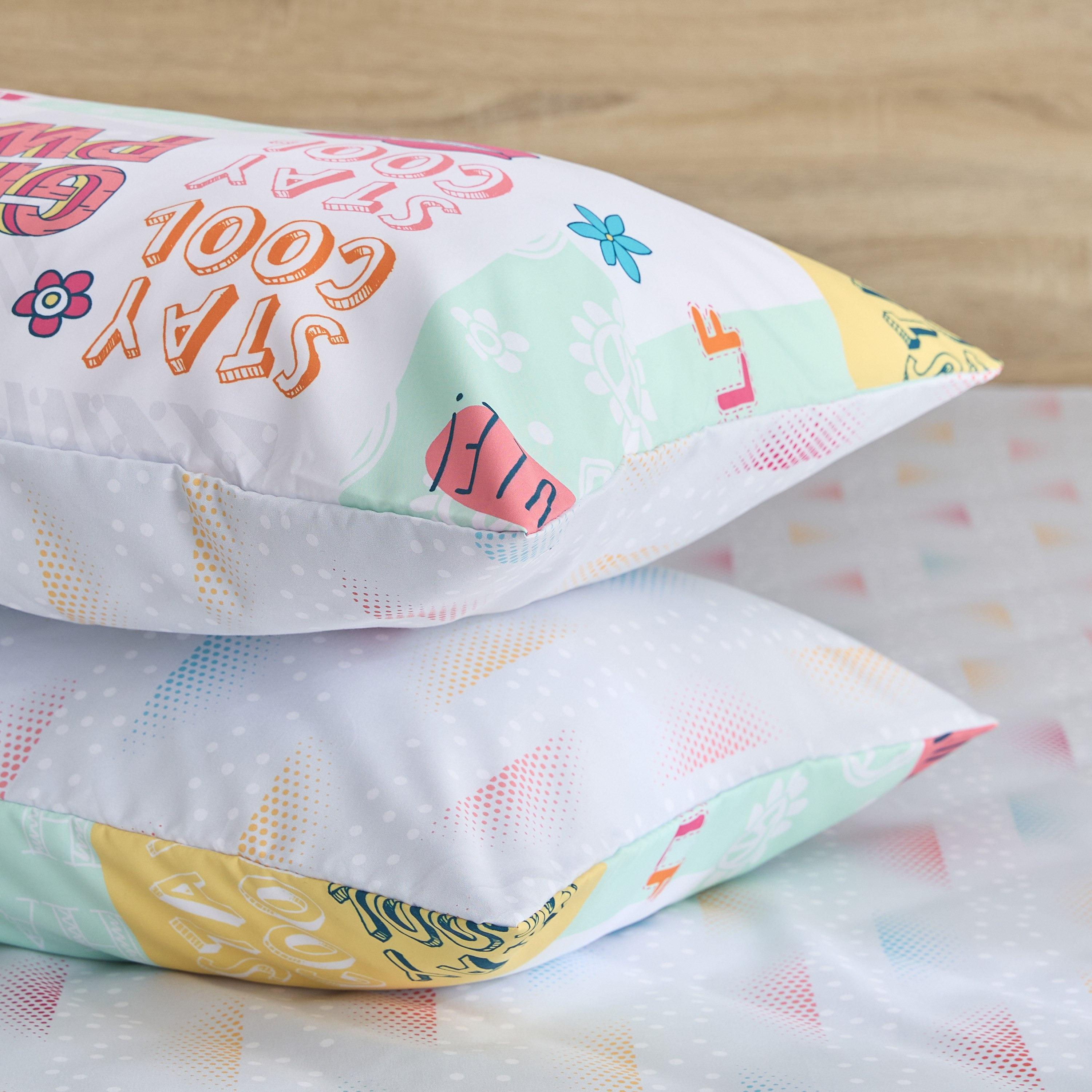 Ivy Sparkle and Shine 2-Piece Microfibre Pillow Cover Set - 50x75 cm-hbxhomeware-hbxbedroom-image-5