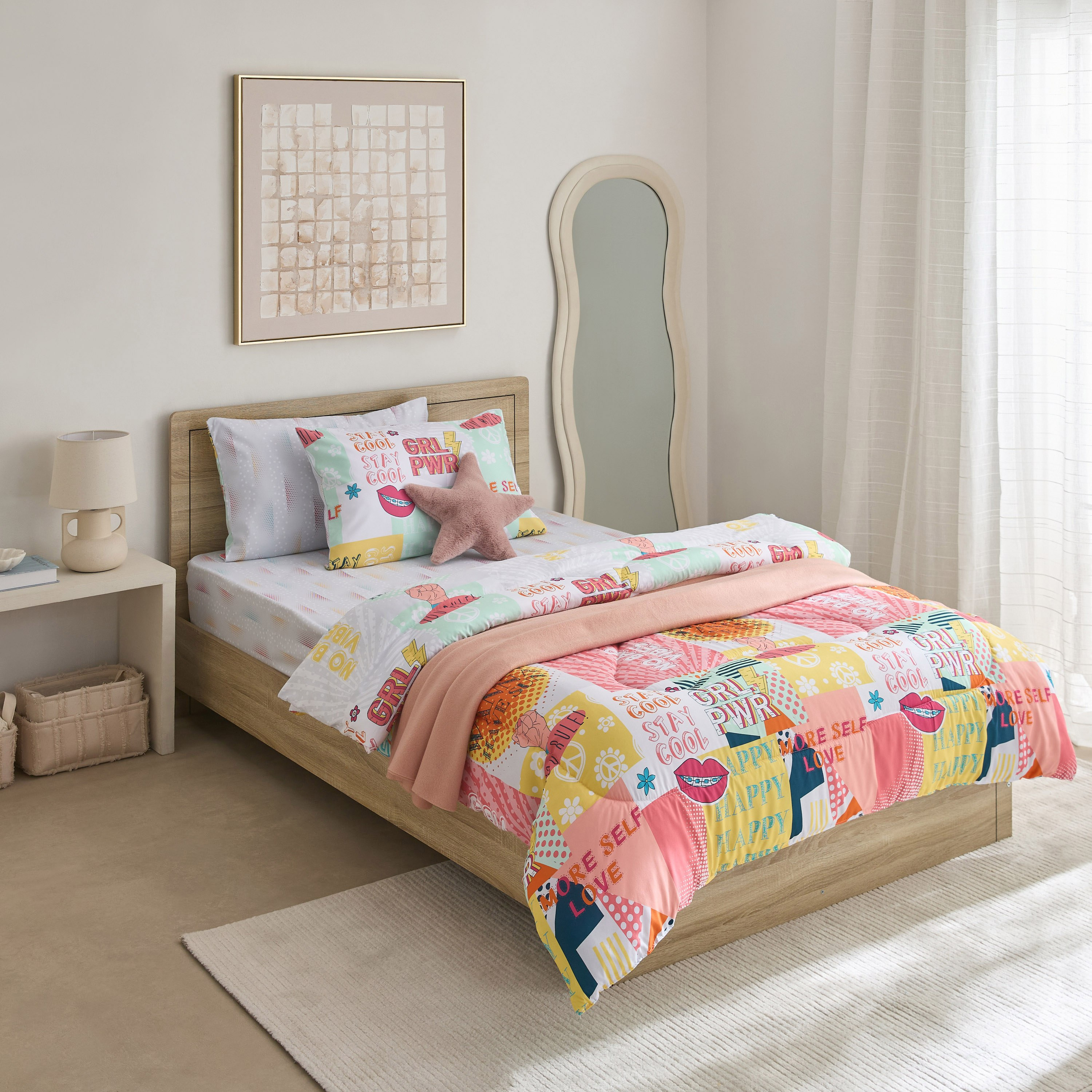 Ivy Sparkle and Shine 2-Piece Microfibre Pillow Cover Set - 50x75 cm-hbxhomeware-hbxbedroom-image-6
