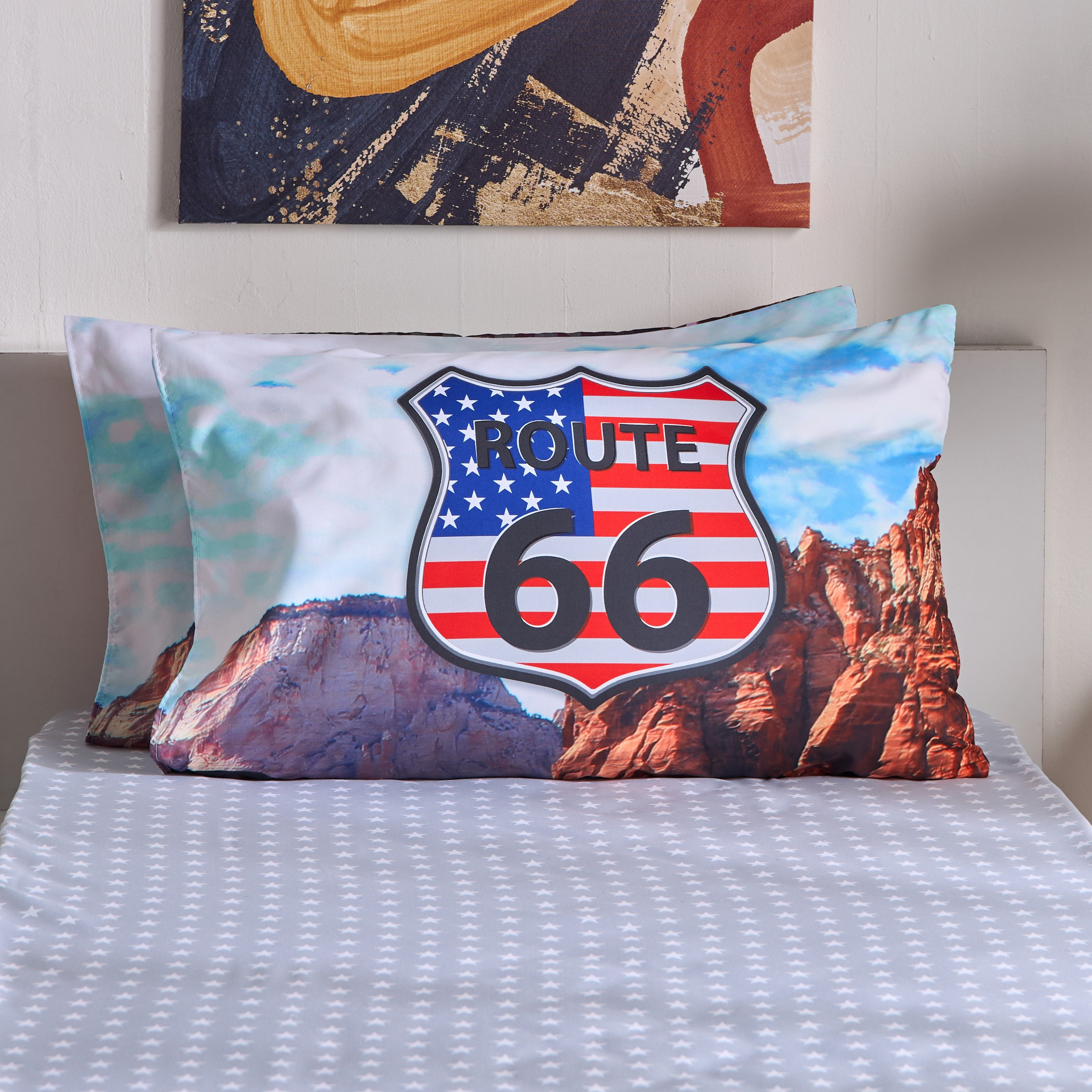 Gaming Biker 2-Piece Microfibre Pillow Cover Set - 50x75 cm-hbxhomeware-hbxbedroom-image-2