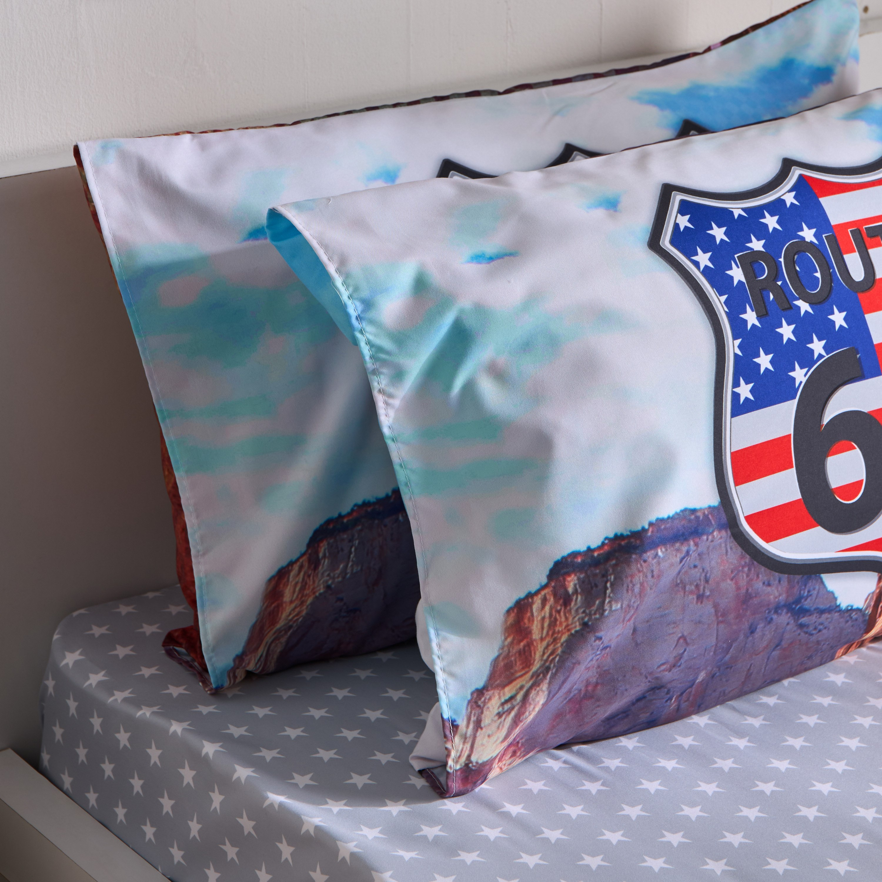 Gaming Biker 2-Piece Microfibre Pillow Cover Set - 50x75 cm-hbxhomeware-hbxbedroom-image-3