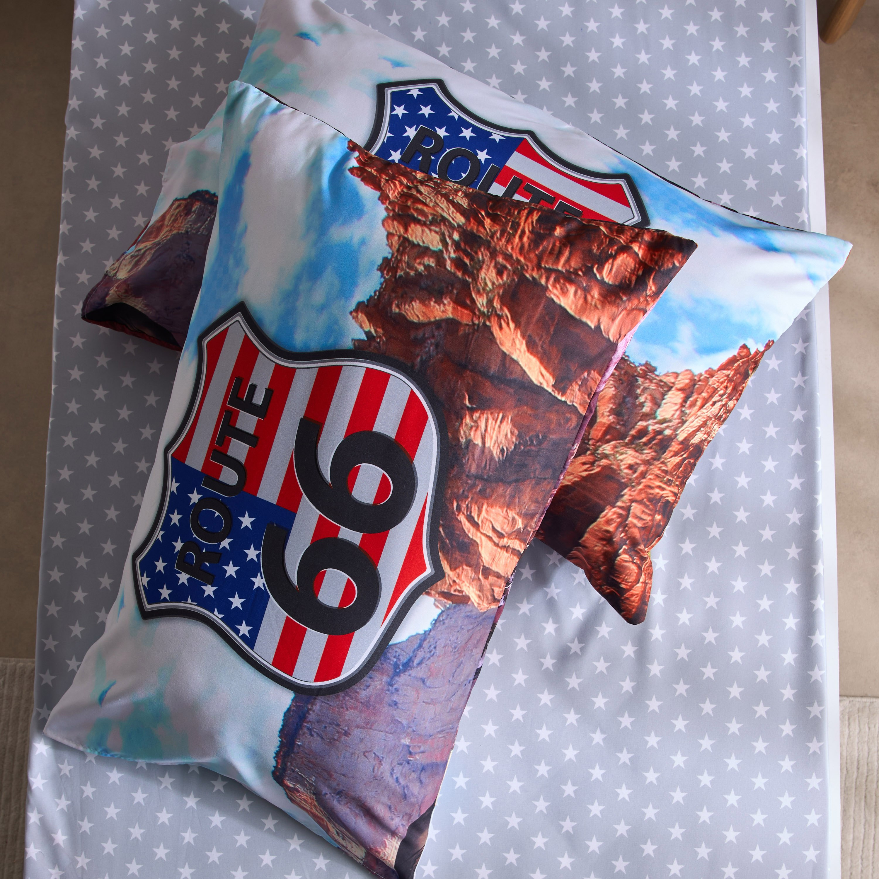 Gaming Biker 2-Piece Microfibre Pillow Cover Set - 50x75 cm-hbxhomeware-hbxbedroom-image-4