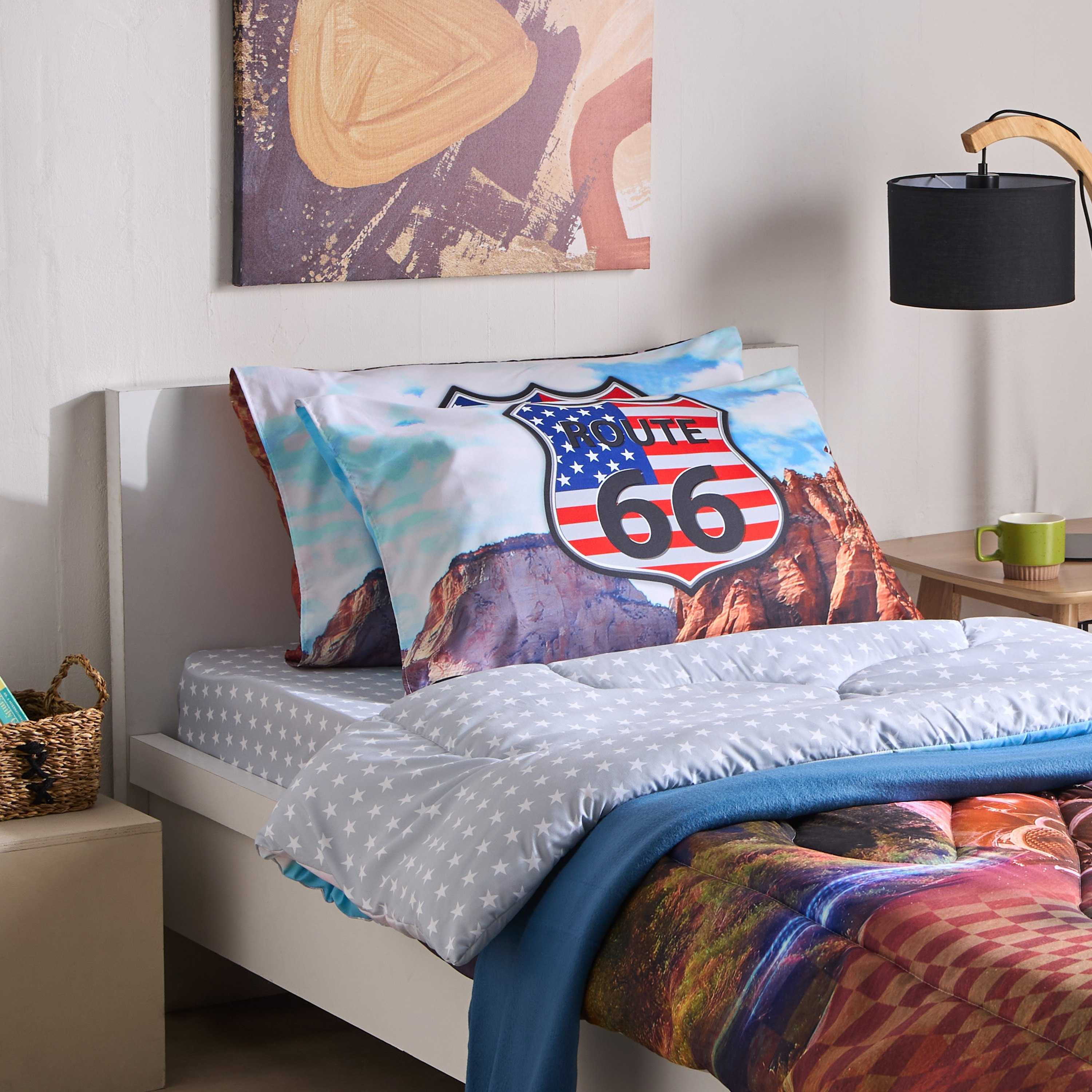 Gaming Biker 2-Piece Microfibre Pillow Cover Set - 50x75 cm-hbxhomeware-hbxbedroom-image-6