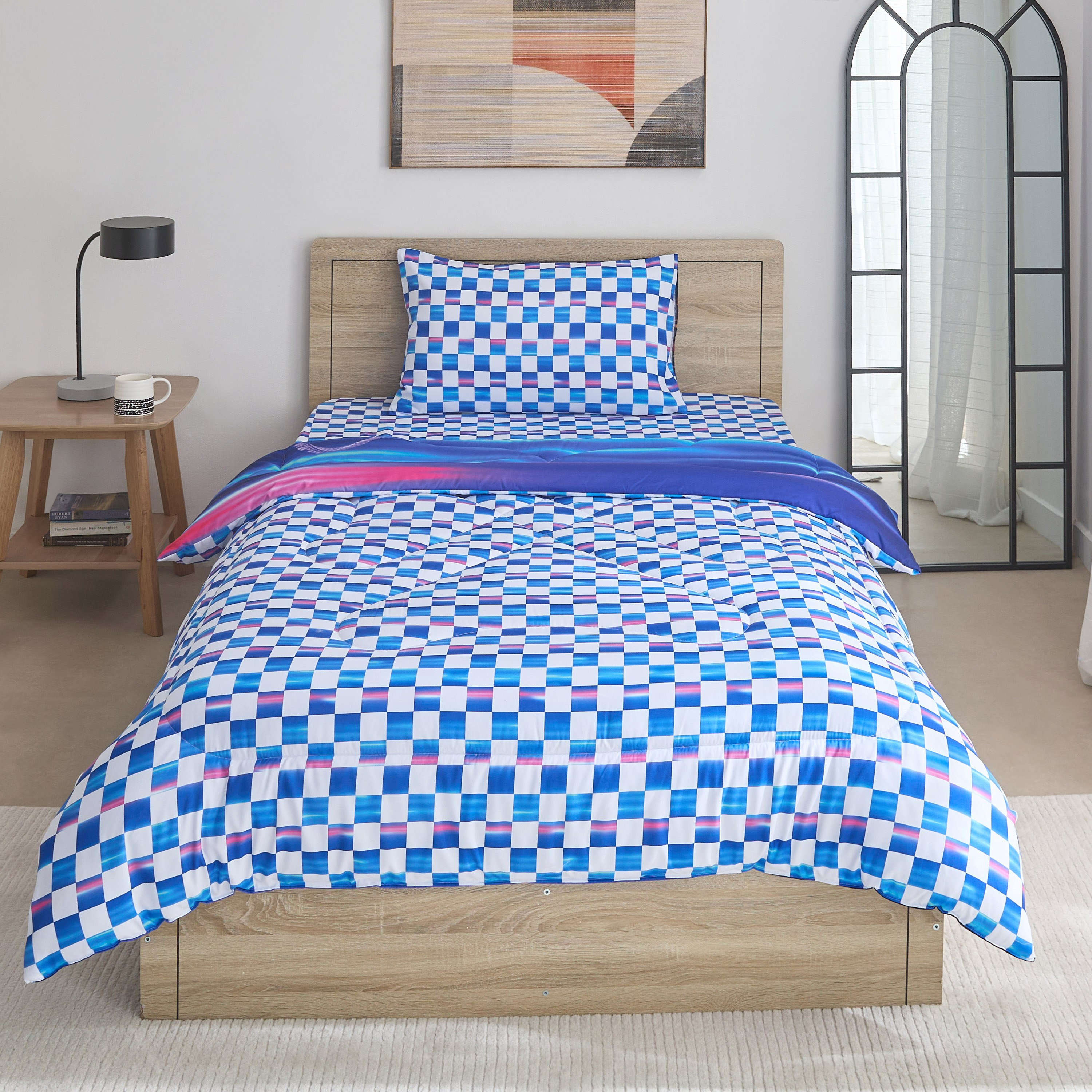 Gaming Racer 2-Piece Twin Microfibre Comforter Set - 160x220 cm-hbxhomeware-hbxbedroom-image-4