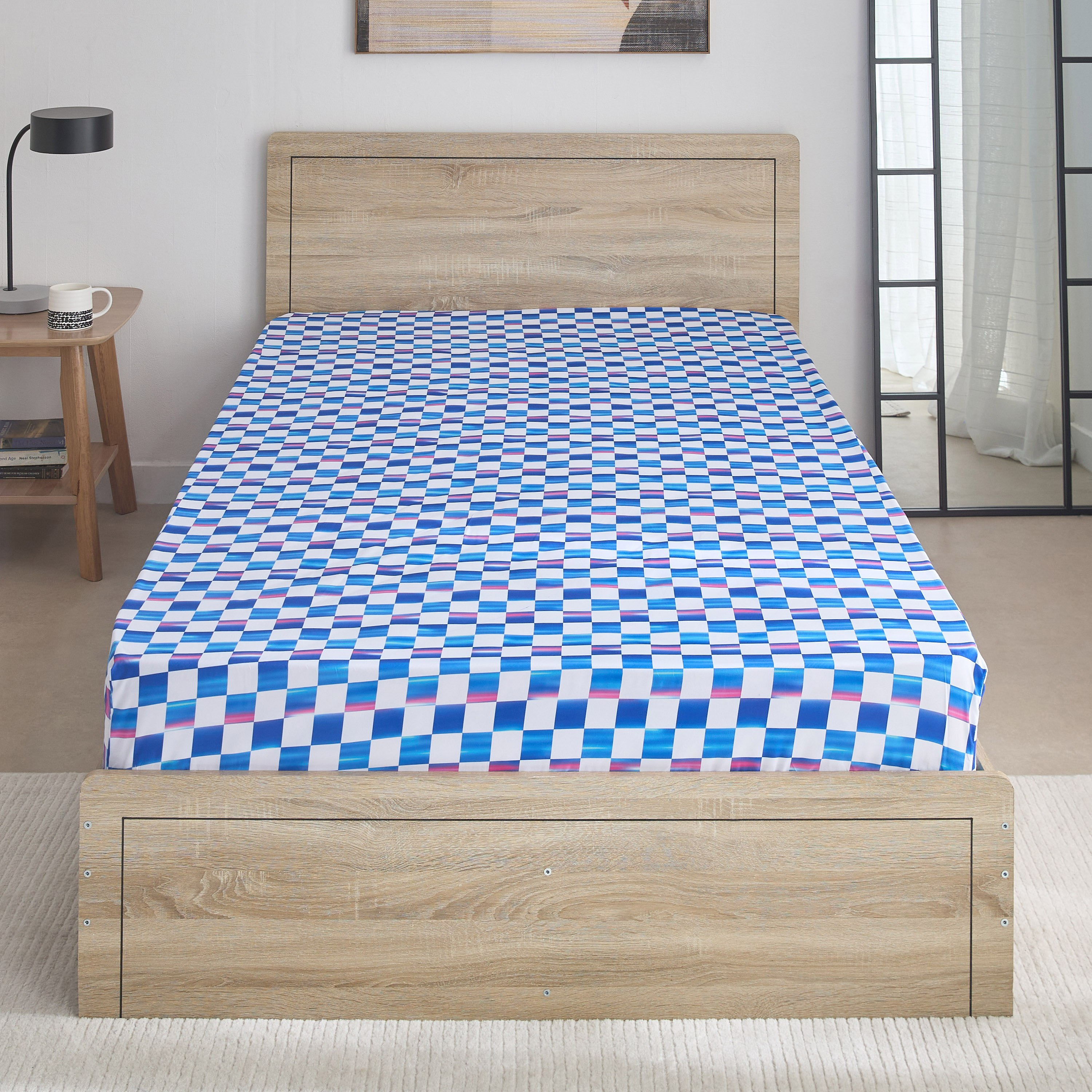 Gaming Racer Twin Microfibre Fitted Sheet - 120x200+25 cm-hbxhomeware-hbxbedroom-image-3