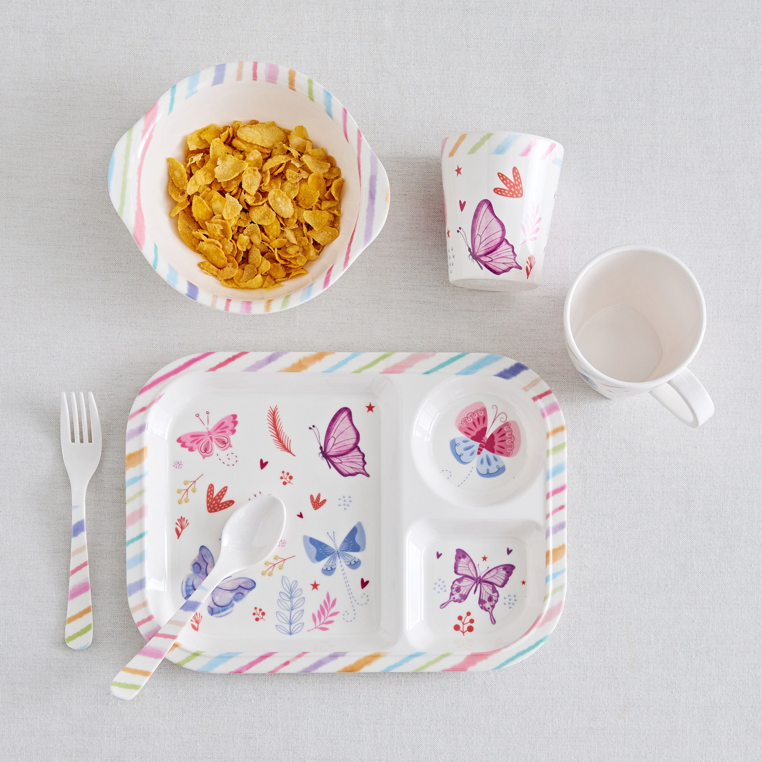 طقم أدوات مائدة ميلامين  فلاتر ترينيتي من آيفي ميدوز - 16 سم-hbxhomeware-hbxkidsandyouth-image-4