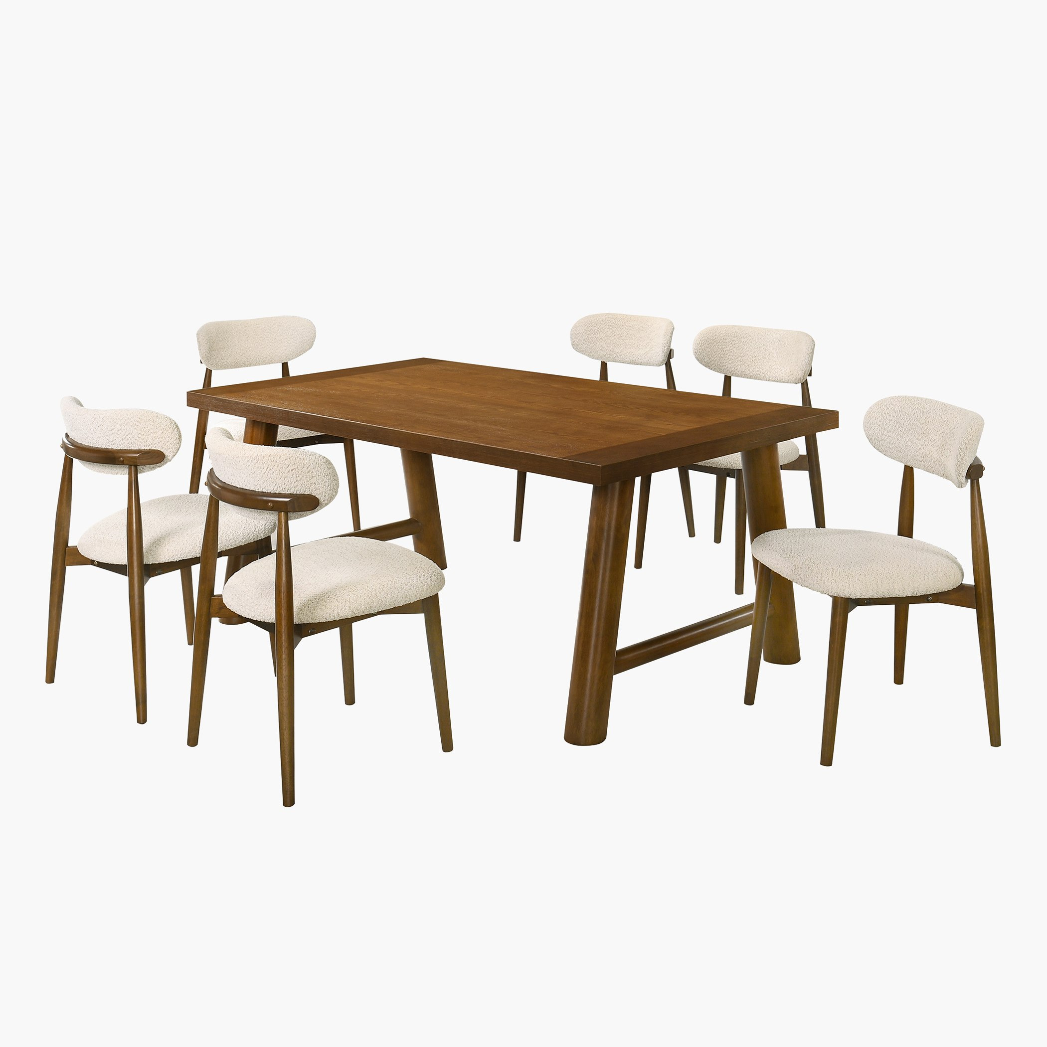 Adara 6-Seater Dining Set-hbxfurniture-diningtablesandsets-diningsets-sixseater-image-2