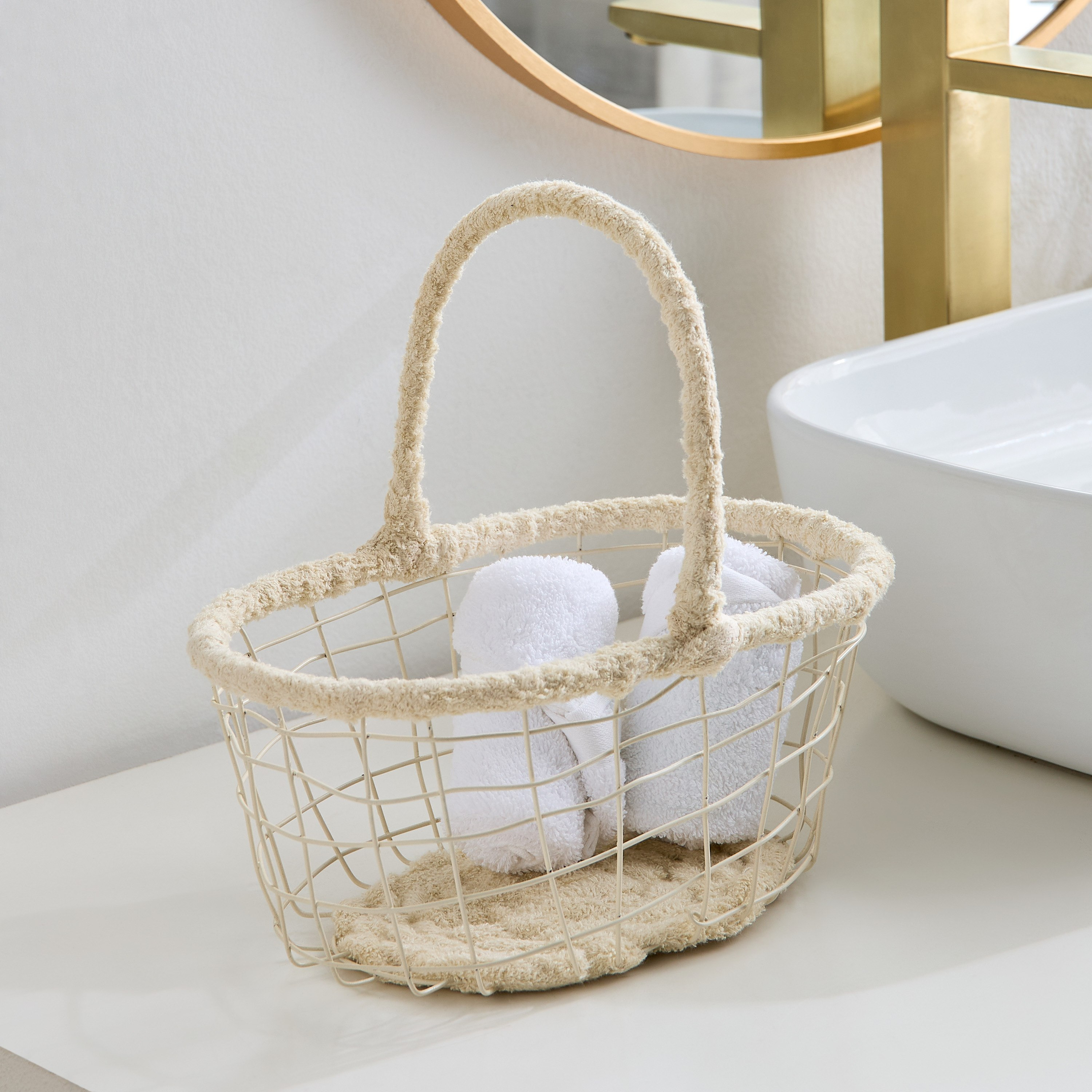 Bella Oval Basket with Handle - 26x18x11 cm-PROMO_HB_AE_B1G1_250925-image-1