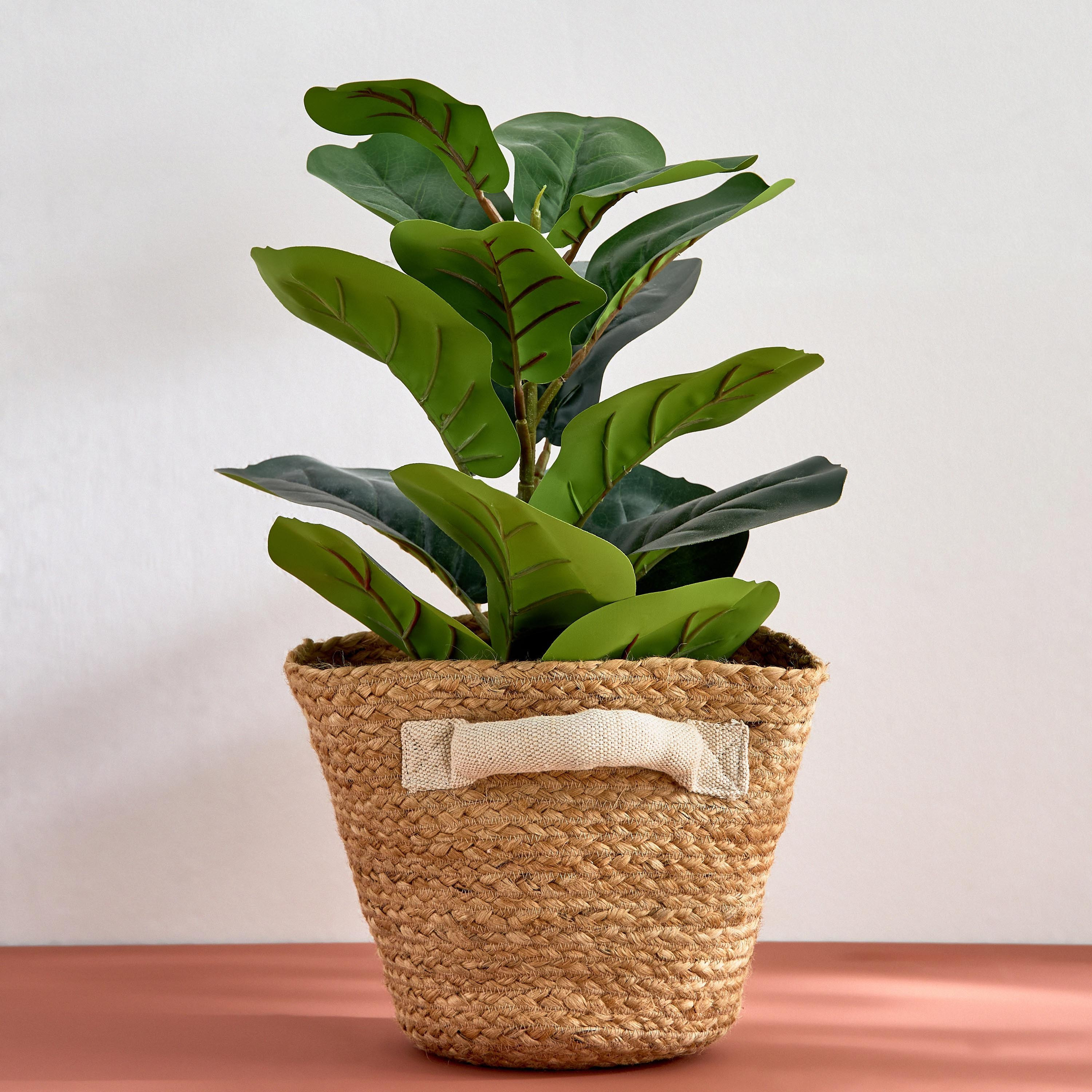 Bella Jute Mora Pot Cover with Juco Handle - 21x21x19 cm-hbxhomeware-hbxdecorandfurnishings-image-5
