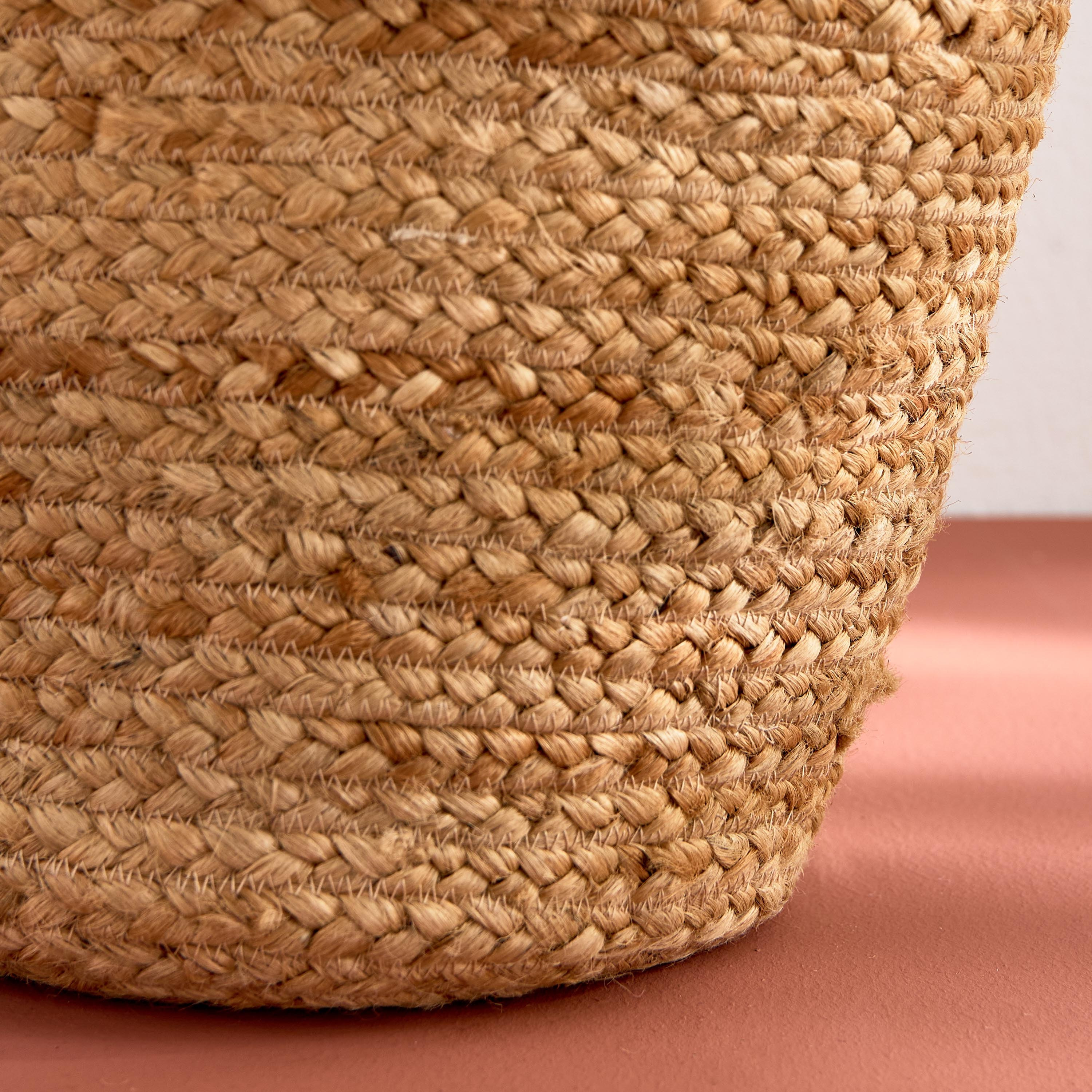 Bella Jute Mora Pot Cover with Juco Handle - 24x24x23 cm-hbxhomeware-hbxdecorandfurnishings-image-3
