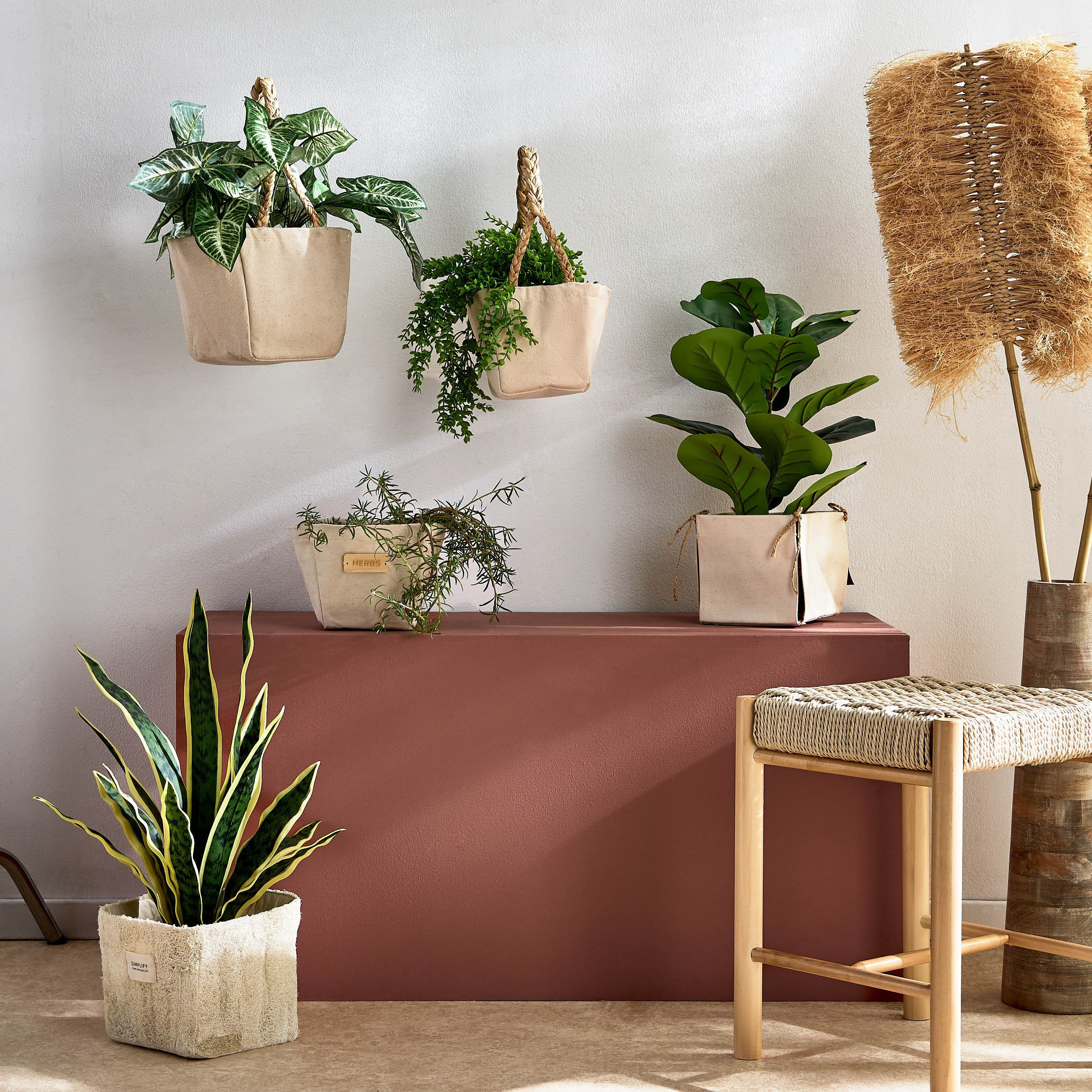 Bella Luffa Box Planter with Wooden Tag - 14x14x11 cm-PROMO_HB_AE_B1G1_250925-image-4