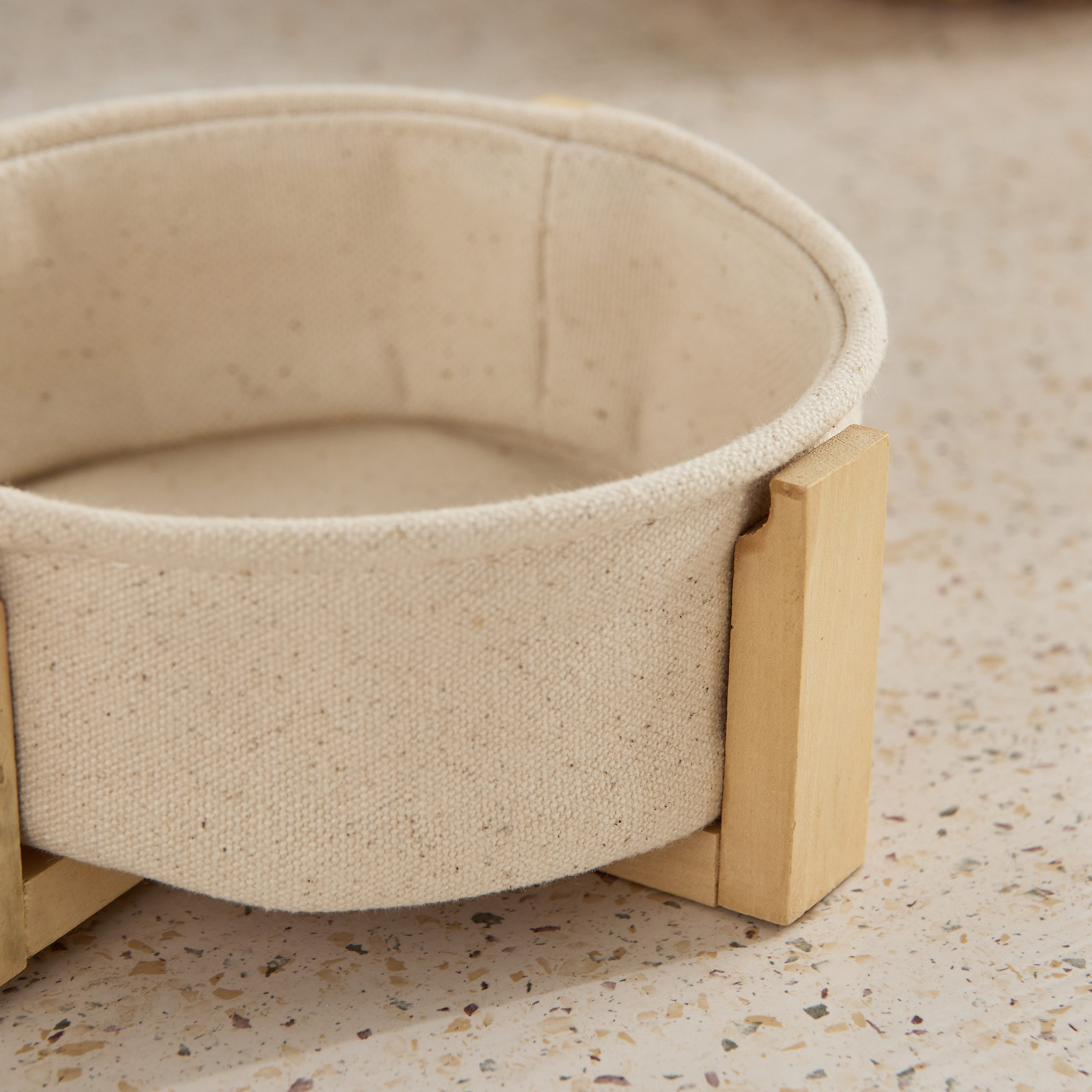 سلات خبز دائرية بحامل خشبي من بيلا - 15x15x5.5 سم-hbxdecorandfurnishings-tabletop-serveware-image-3