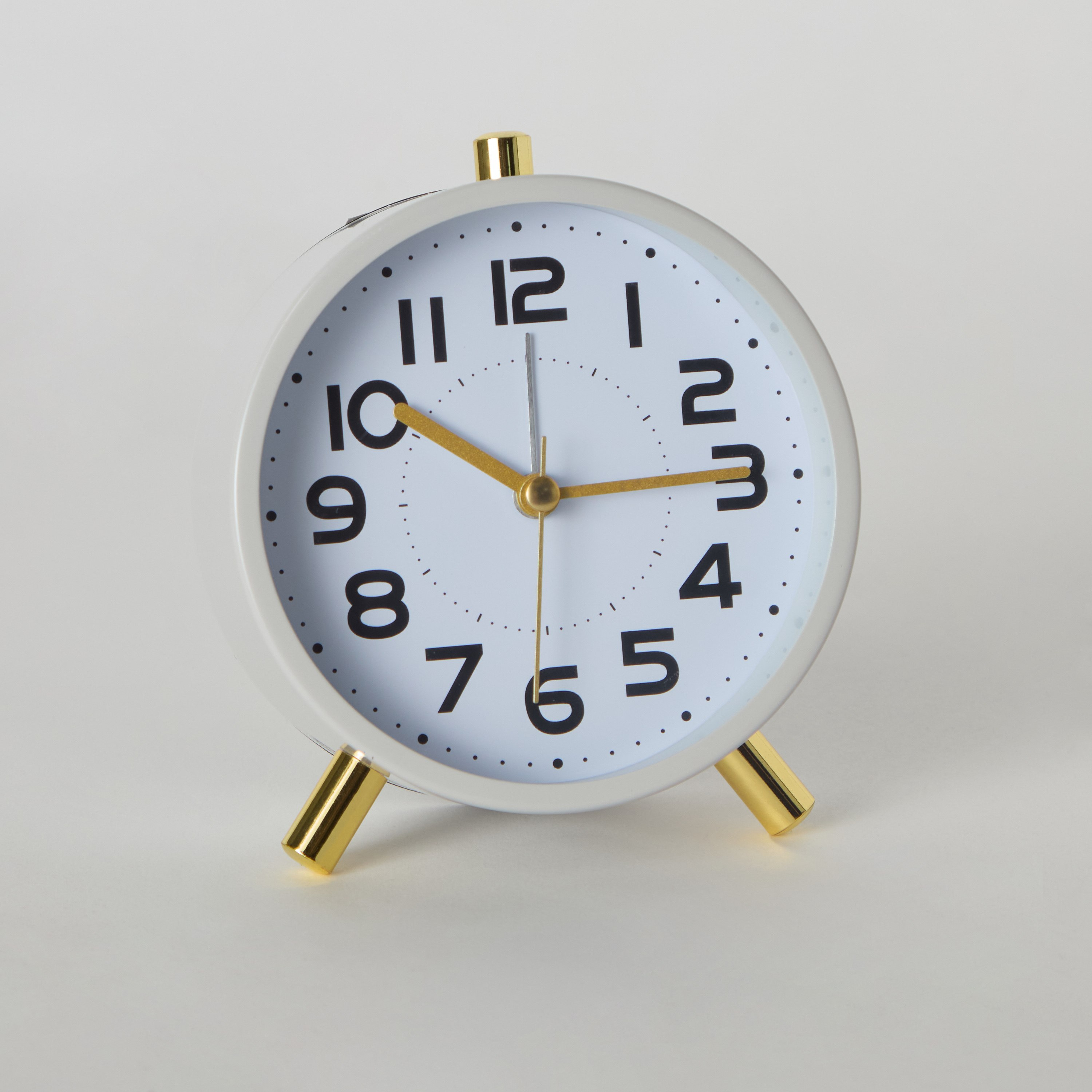 منبه طاولة معدني مع ضوء ليلي من إمير - 11x5.5x12 سم-hbxdiningroom-decorandaccessories-clocks-image-6