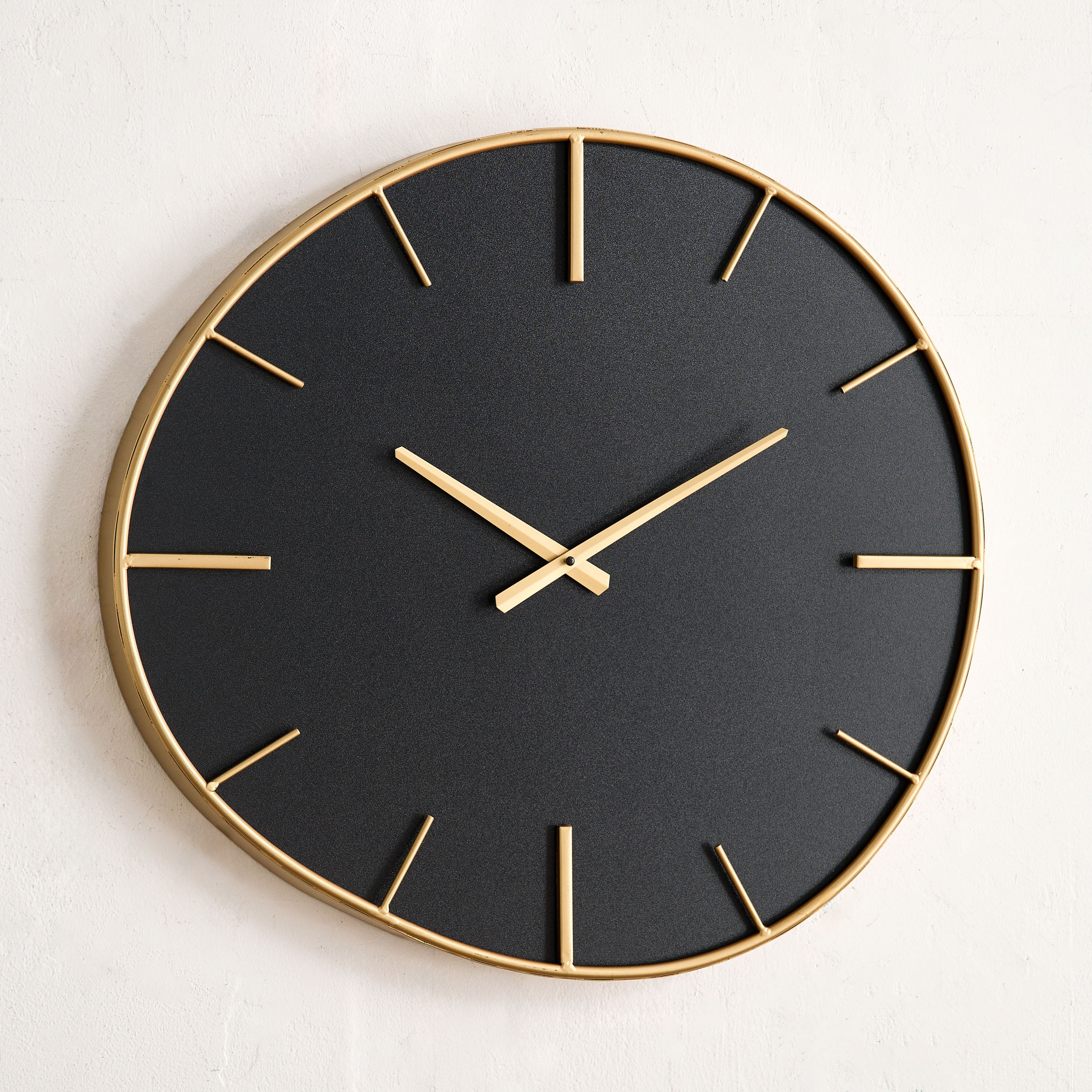ساعة حائط عصرية معدن من إمير - 59×4×53 سم-hbxdiningroom-decorandaccessories-clocks-image-1
